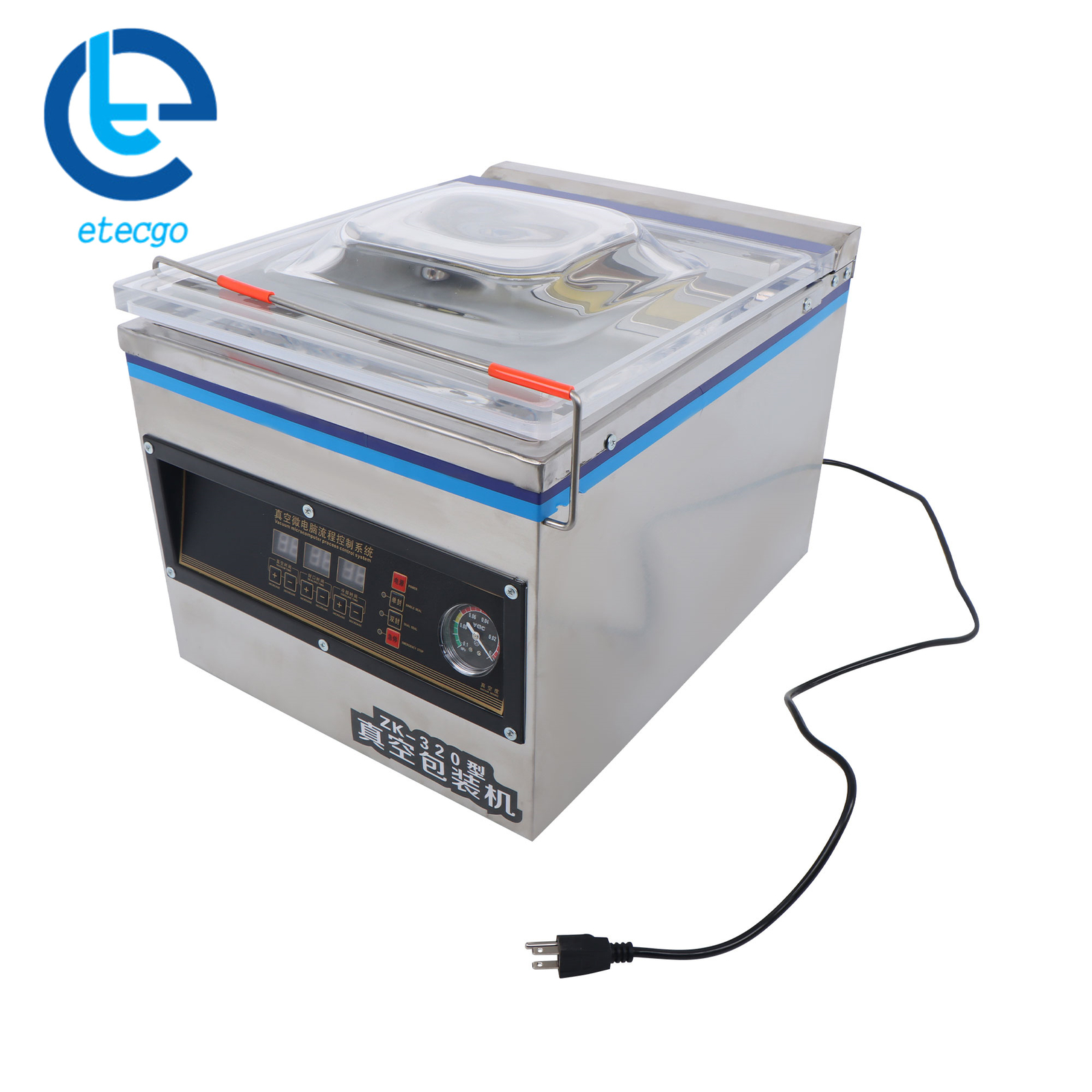 DZ-260C Chamber Vacuum Sealing Packing Machine 320W Commercial Vacuum Sealer