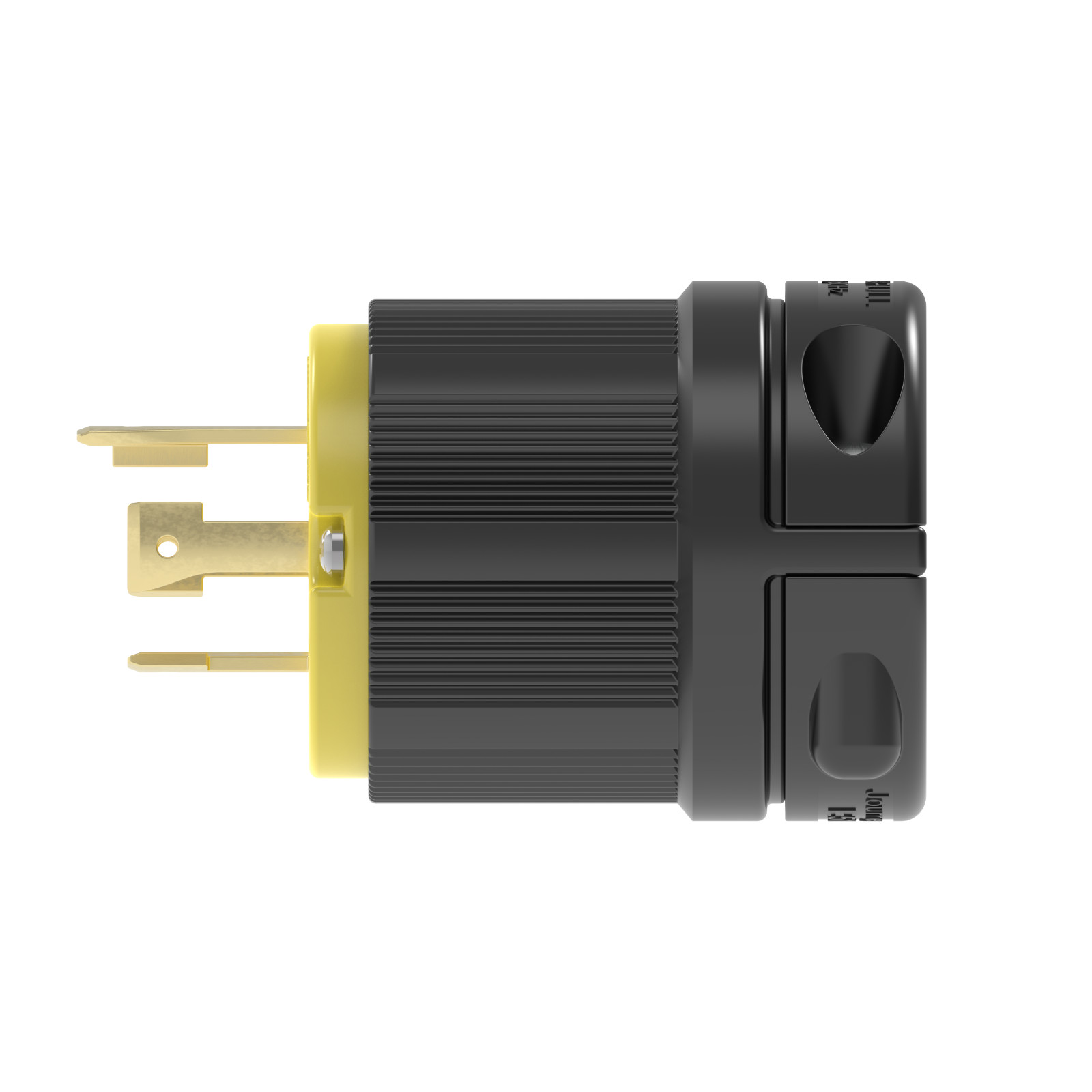 30 AMPS 125/250 Volts Turn Lock Connector Plug 4 Prong 30A L1430P 2711 L14-30P