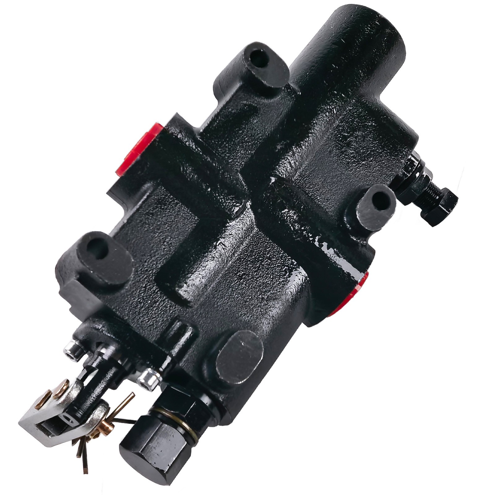 21GPM Log Splitter Control Valve 3625PSI SAE 10 12 Port Detent Auto Return Lever