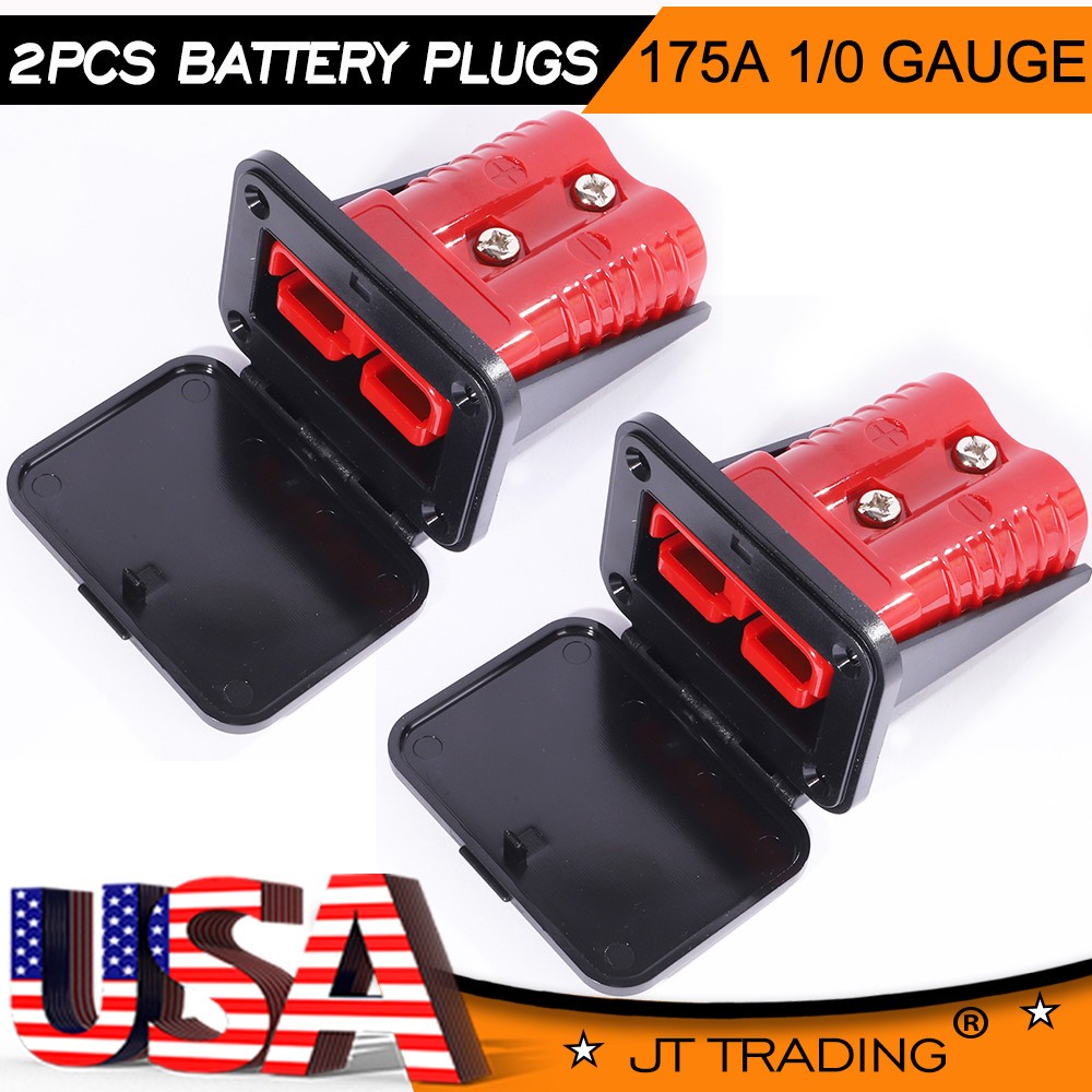 175A/50A Battery Quick Connect Wire Harness Plug Disconnect Winch Connector Kit