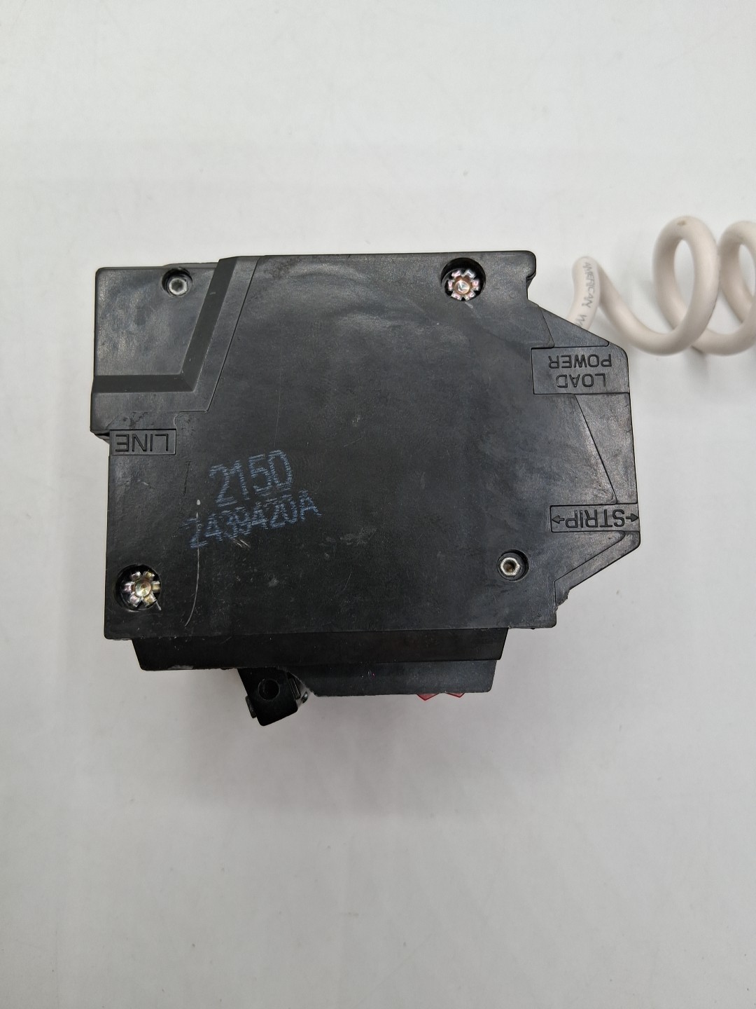 GE 50 Amp 240-Volts Double Pole Ground Fault Breaker with Self-Test THQ2150GFT2