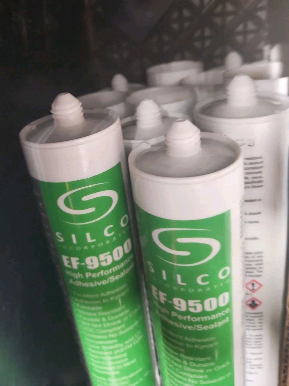 Eco-Flex Cocoa Bean EF-9500 Advanced Hybrid Sealant Adhesive 10.3oz Set Of 12.