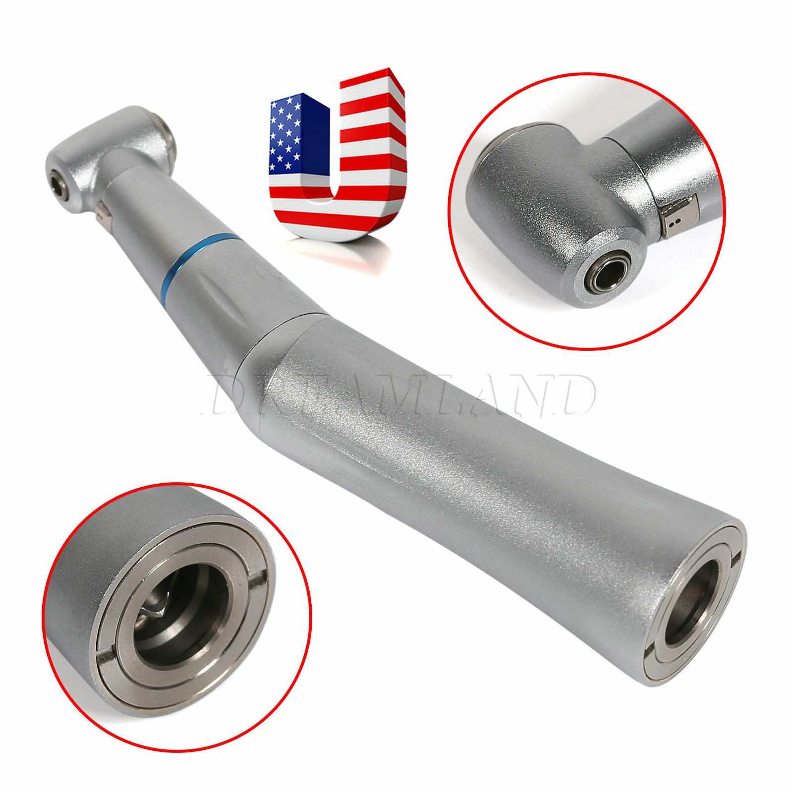 Internal Water Spray Dental Contra Angle Handpiece Push Button E-type NSK UPS
