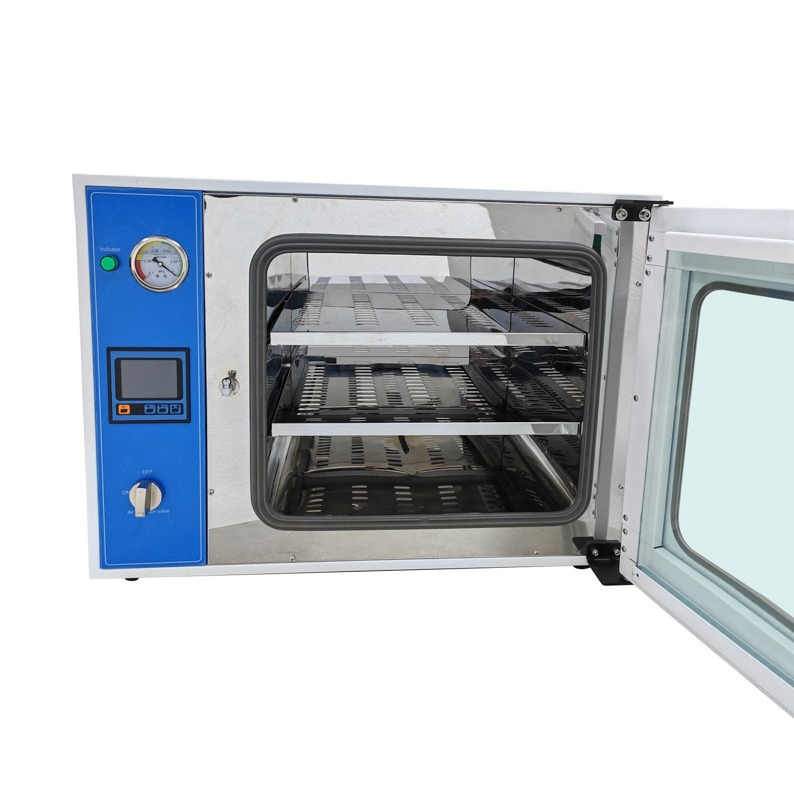 2-layer 1.9Cu ft Vacuum Drying Oven Intelligent Temperature Control for Lab 110V