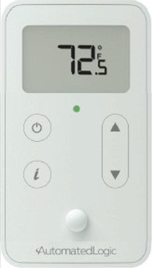 Automated Logic – ALC – ZS2P-CM-ALC TEMP SENSOR Thermostat Temp+CO2+Motion–