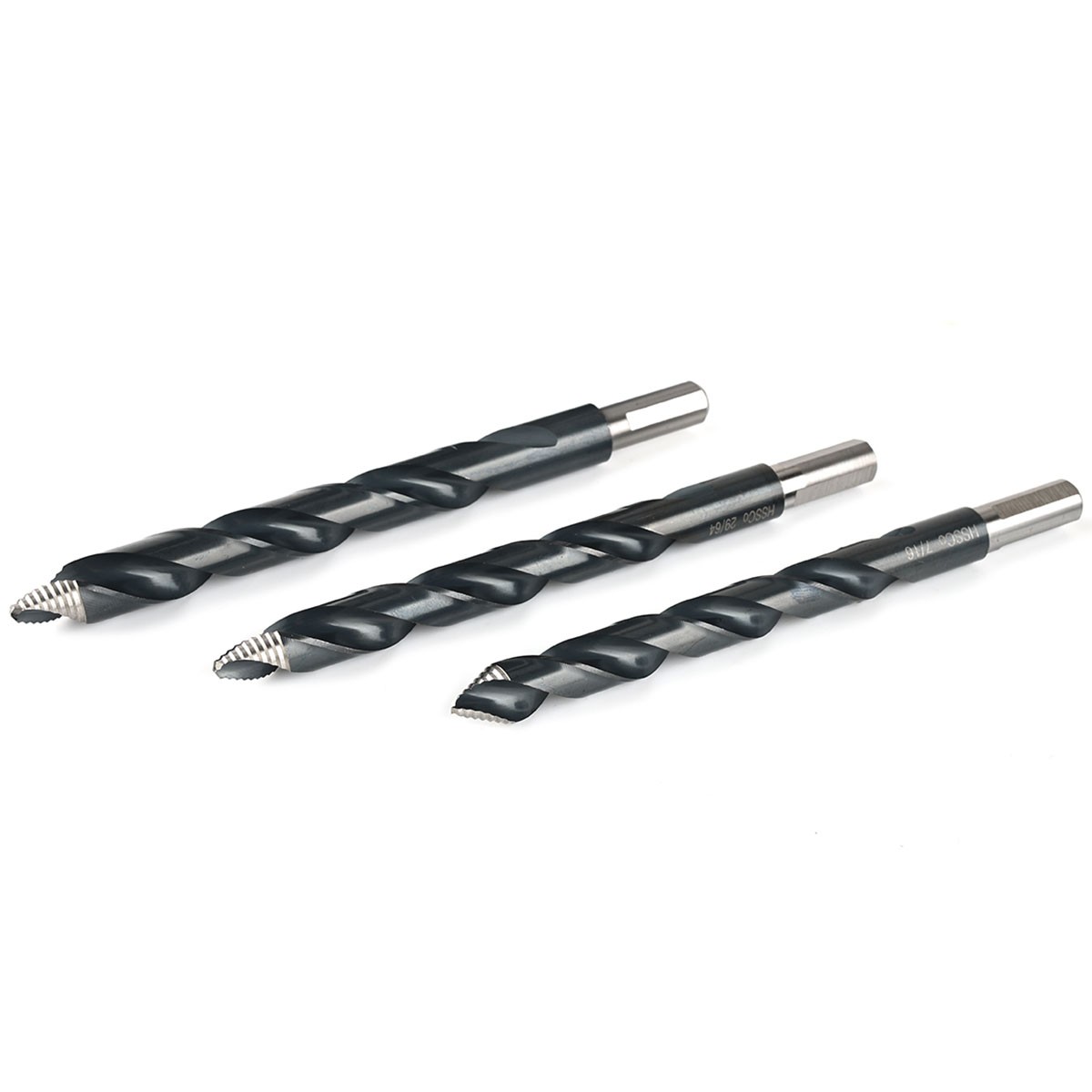Stark USA 21PCS Turbo Stepped Tip Drill Bit Length 1/16″ – 3/8″ Drill Bit Set