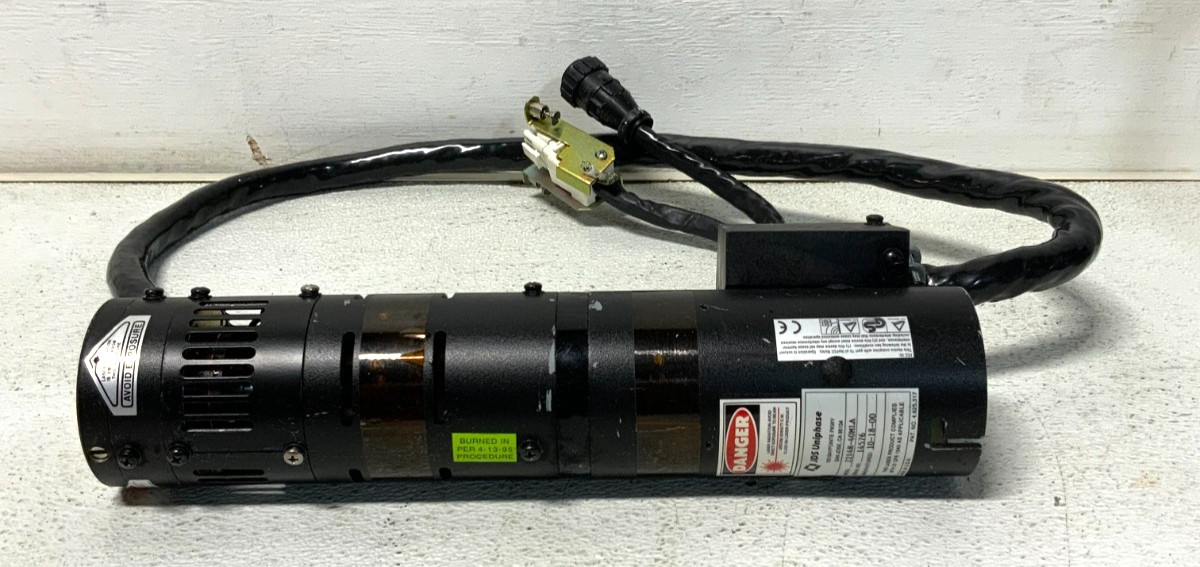 JDS Uniphase 2114P-20SLMD W JDS 2214R-40MLA Continuous Wave Argon Laser Head