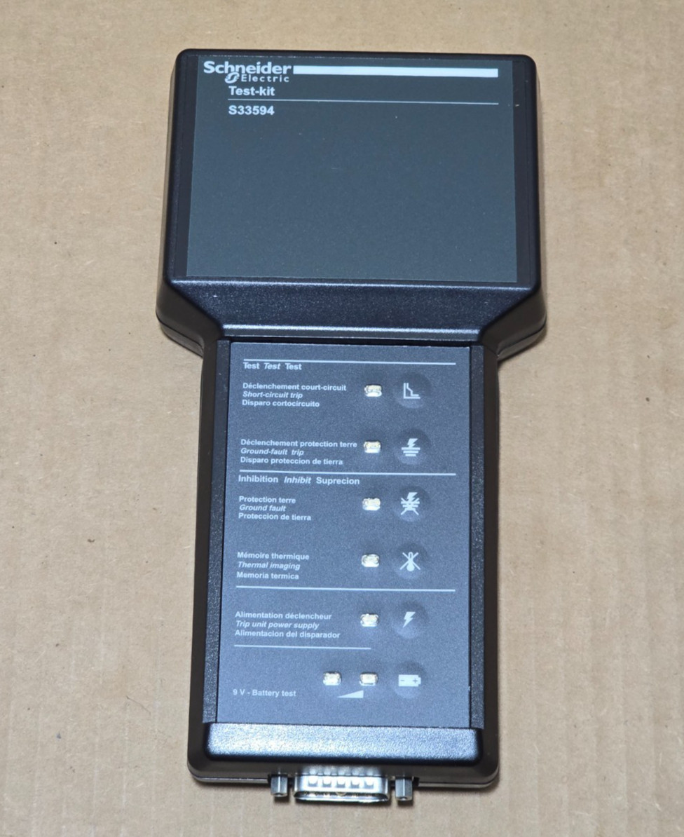 Brand New Schneider Electric Square D S33594 Hand Held Test Kit Micrologic 33594