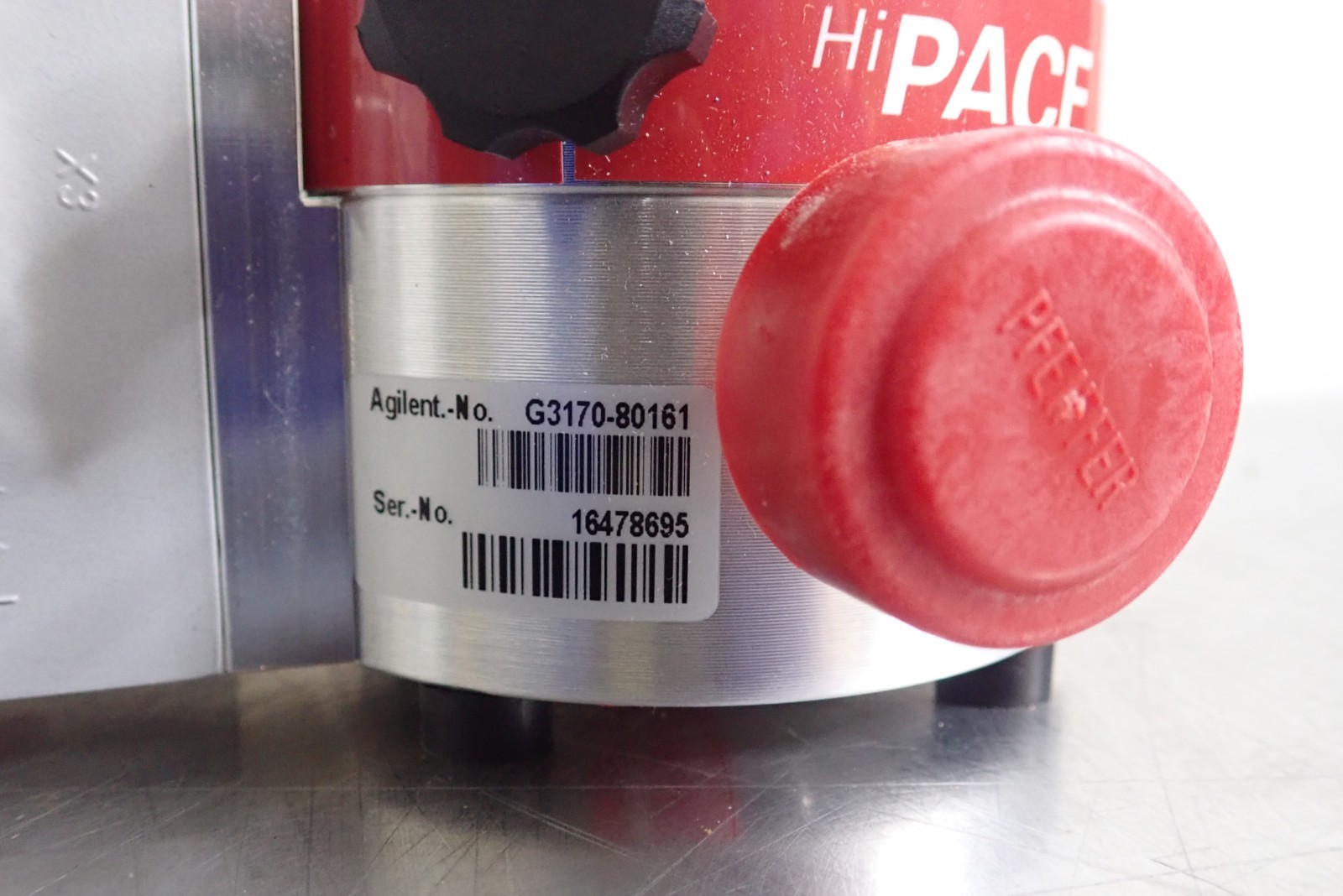 Pfeiffer HiPace 80 / Agilent G3170-80161 Turbo Vacuum Pump w/ Controller TC 110