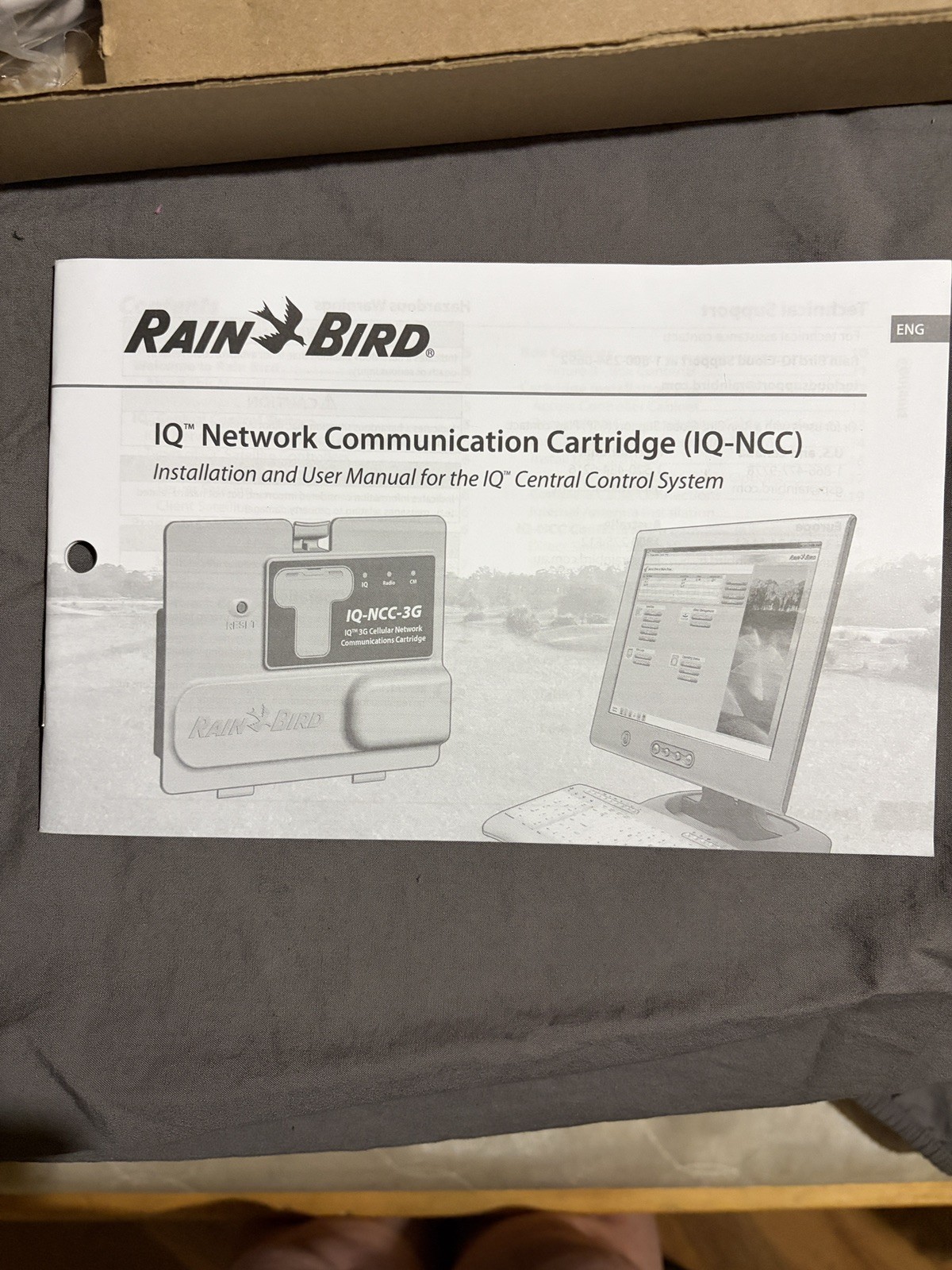 Rain Bird IQ Network Communication Cartridge and IQ Spread Spectrum Radio