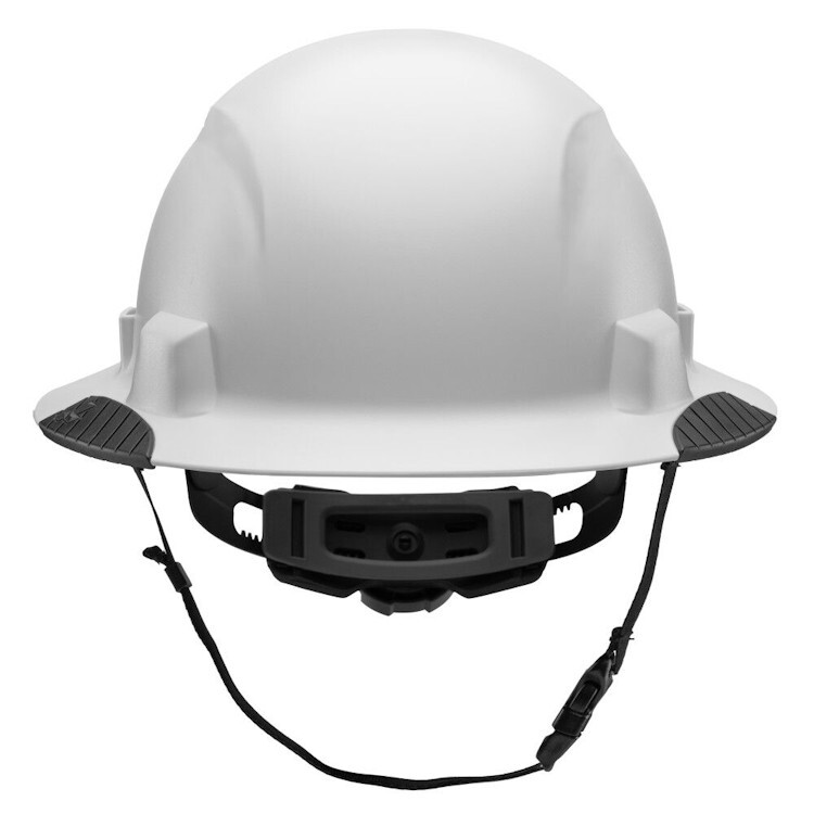 Lift Safety White iDAX HDPE White Full Brim Non-Vented Hard Hat- Class E