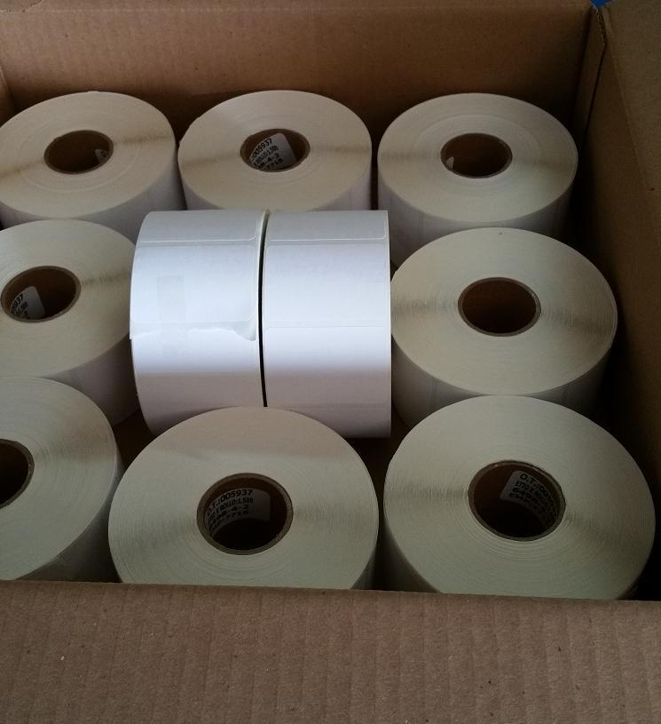 Blank Standard Thermal Label for Torrey LSQ-40L Scale,1Case/20 Roll,750/Roll