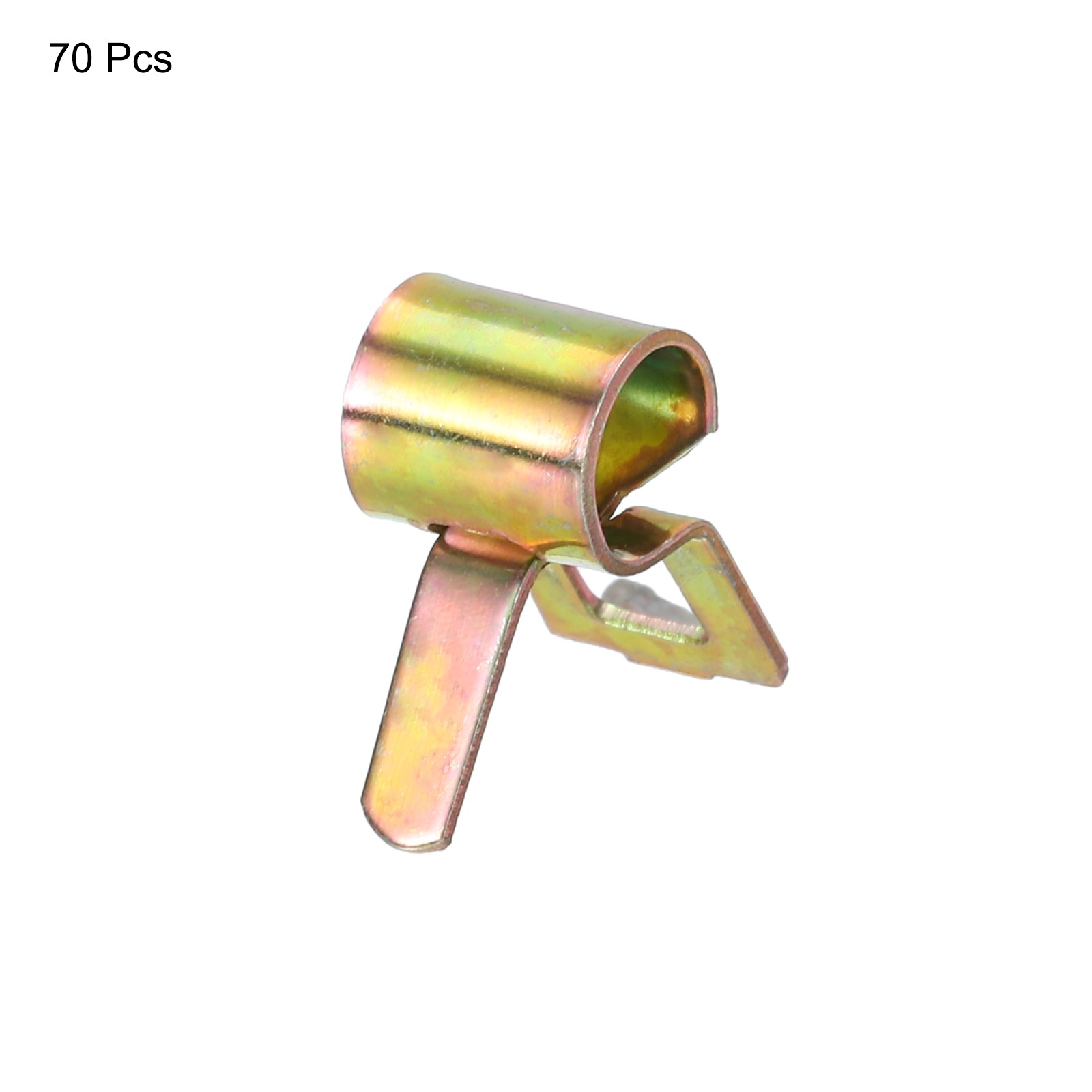 ID 5mm 3/16inch Fuel Line Hose Clips,Pipe Clamps,Spring Hose Clamp,70PCS