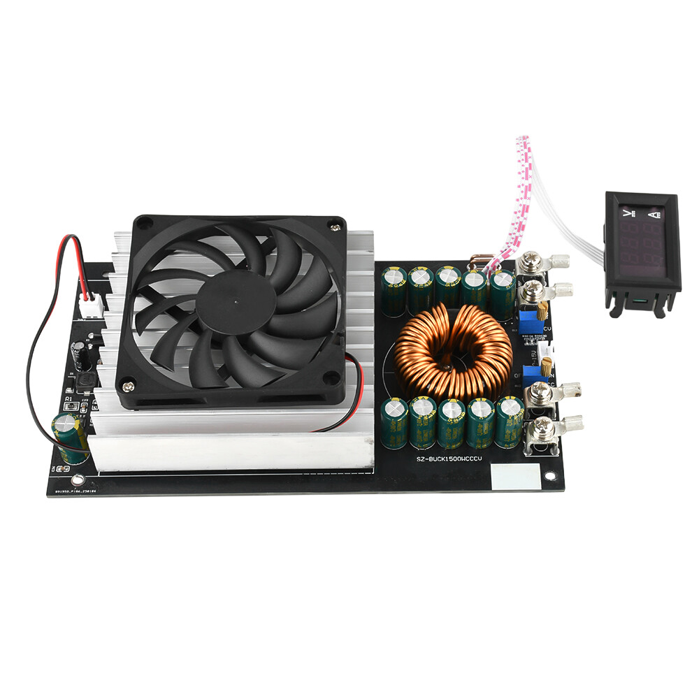 DC-DC Buck Module 1500W Adjustable Power Supply Module 15-90V to 2.5-72V 1.5-50A