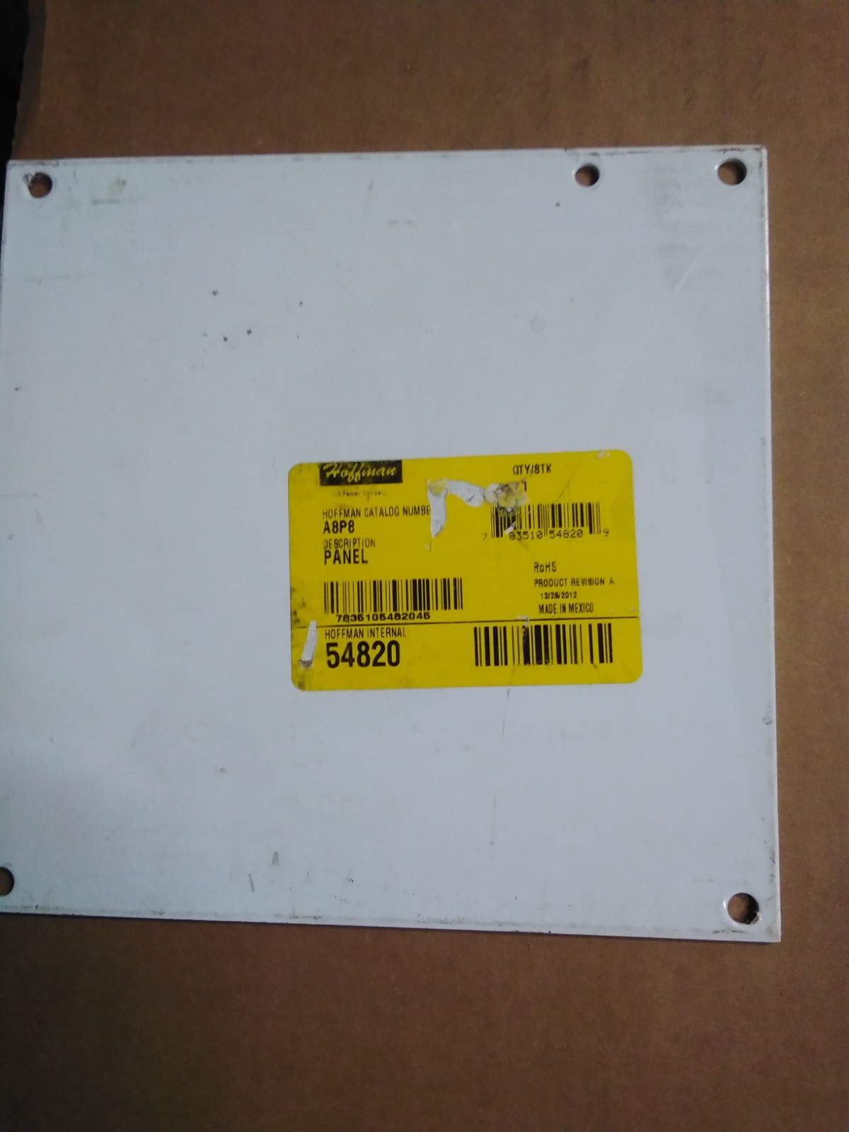 Hoffman Panel – A8P8