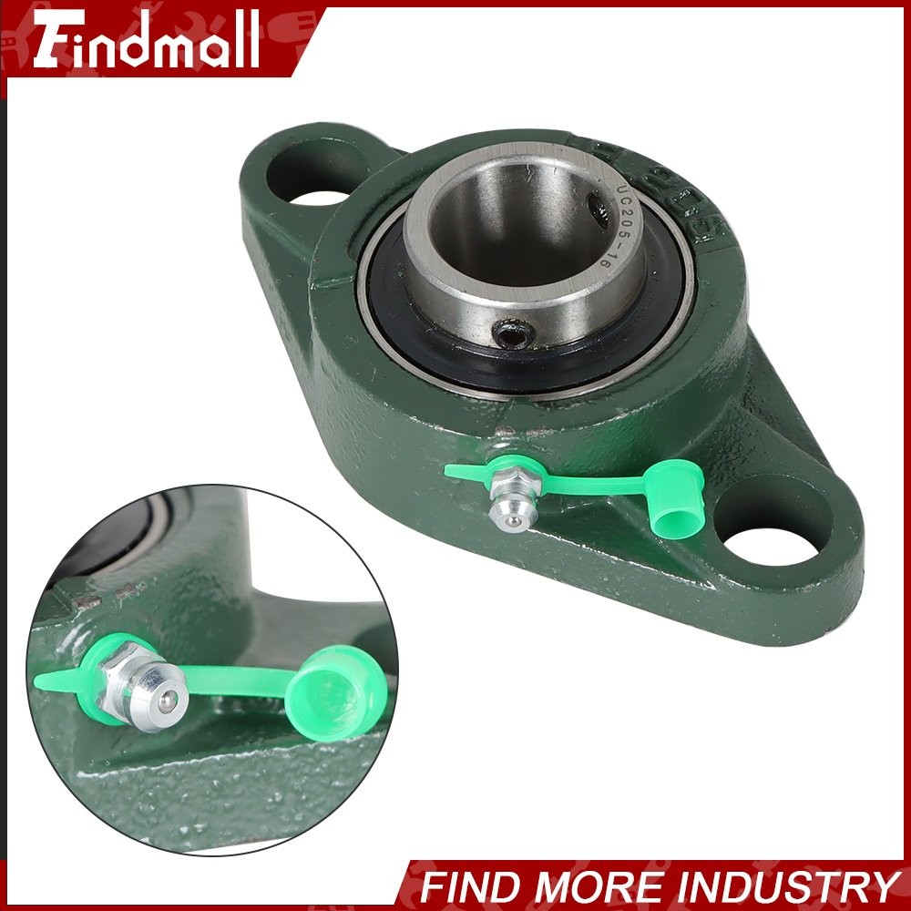 10 PCS UCFL205-16 Pillow Block Flange Bearing 1″ Bore 2 Bolt Solid Base