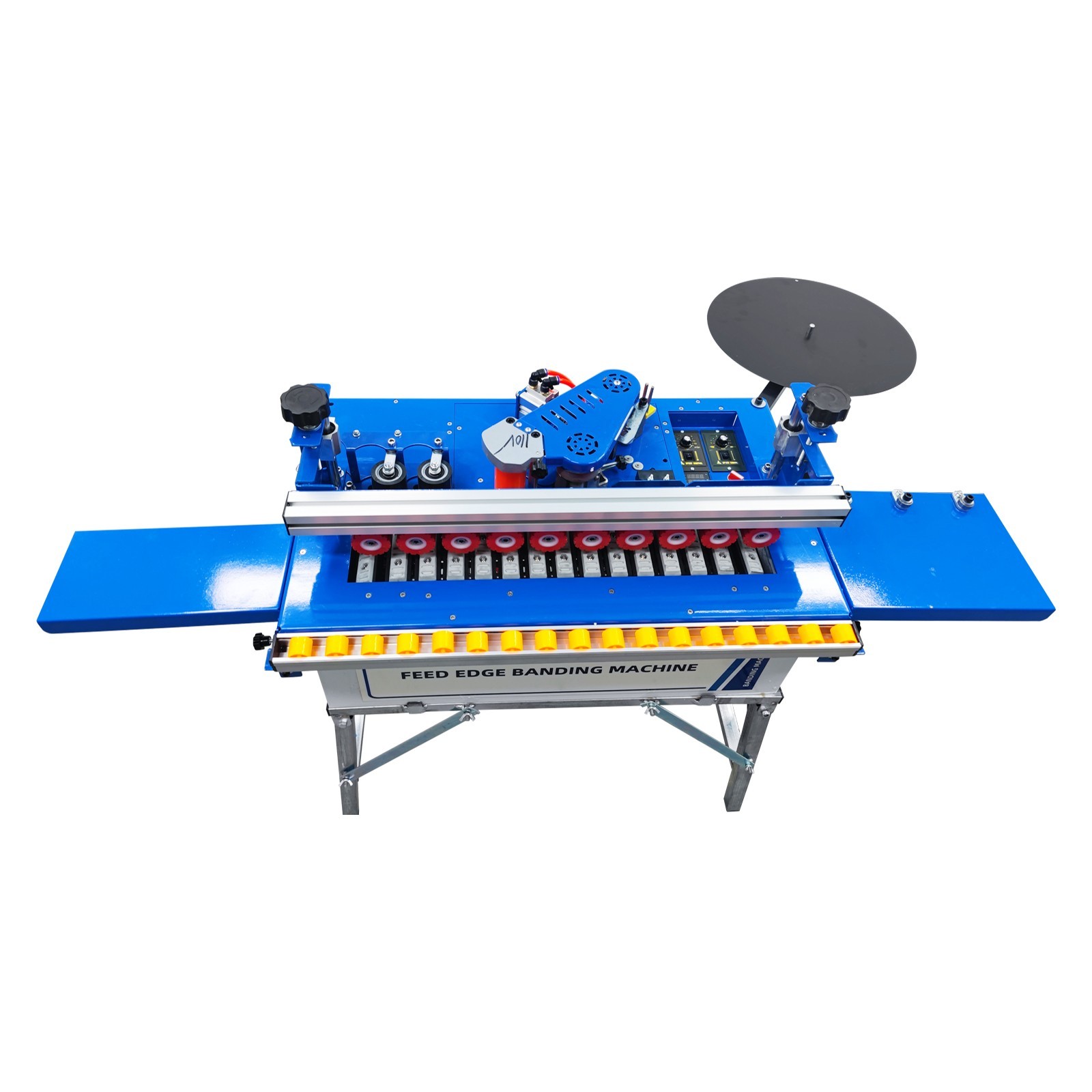 110V Automatic Woodworking Curved and Straight Edge Banding Machine 1200W/1.6HP