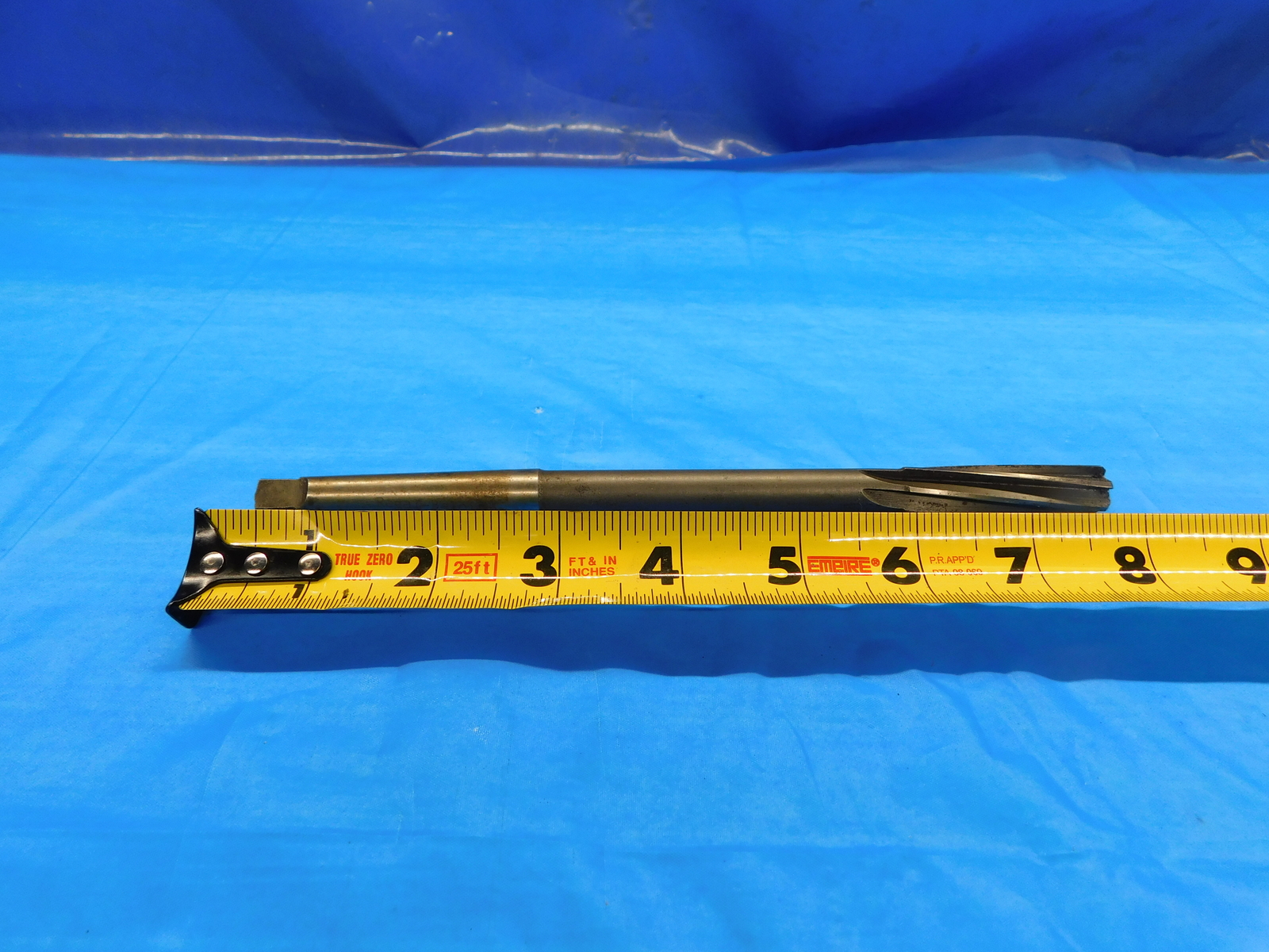 REGAL BELOIT 0.503 OD HSS REAMER MT1 SHANK SPIRAL 6 FL .503 .5030 .5000 +.0030