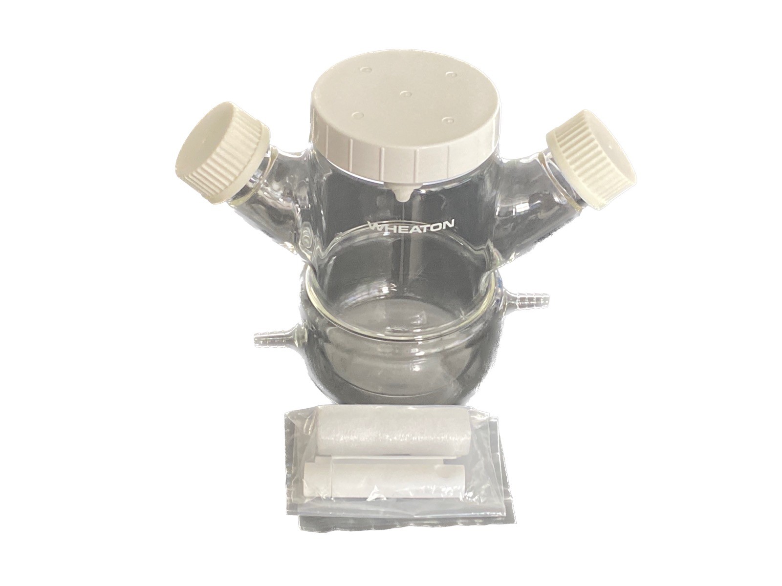 New WHEATON 500mL Celstir Glass Jacketed Spinner Flask Complete GL45 356952