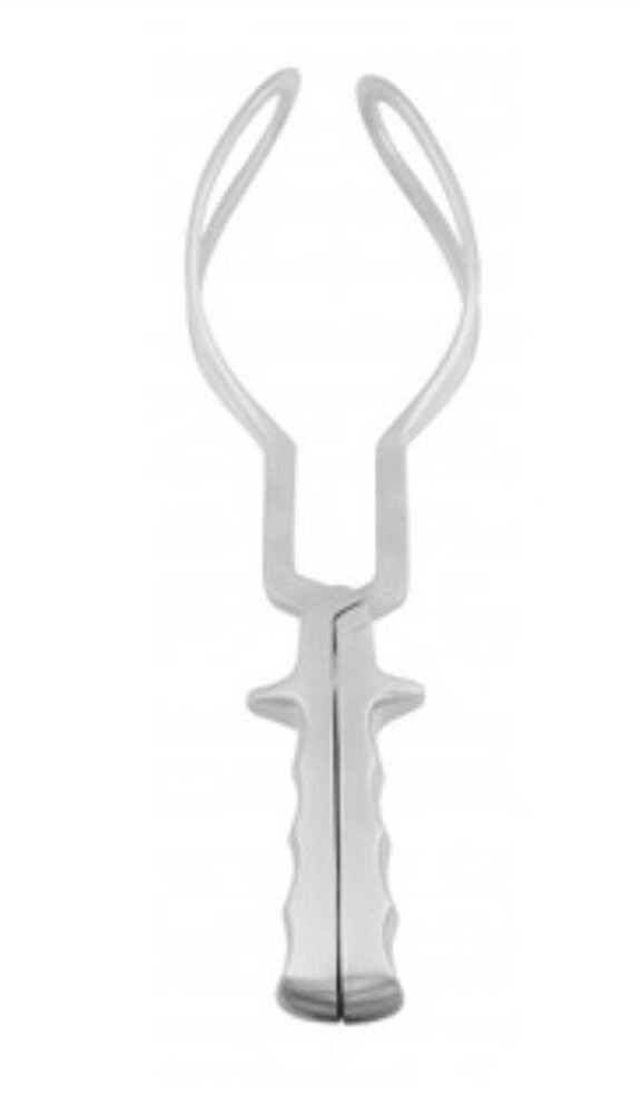 NEW Obstetrical Forceps Simpson Germany SKLAR 92-1114 Short 12″ (30.48cm)