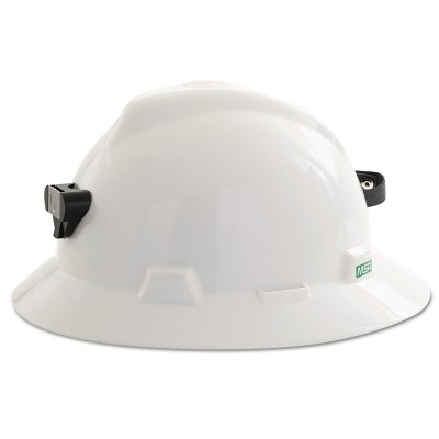 Specialty V-Gard Protective Caps and Hats, Staz-On, Hat, White MSA 460069