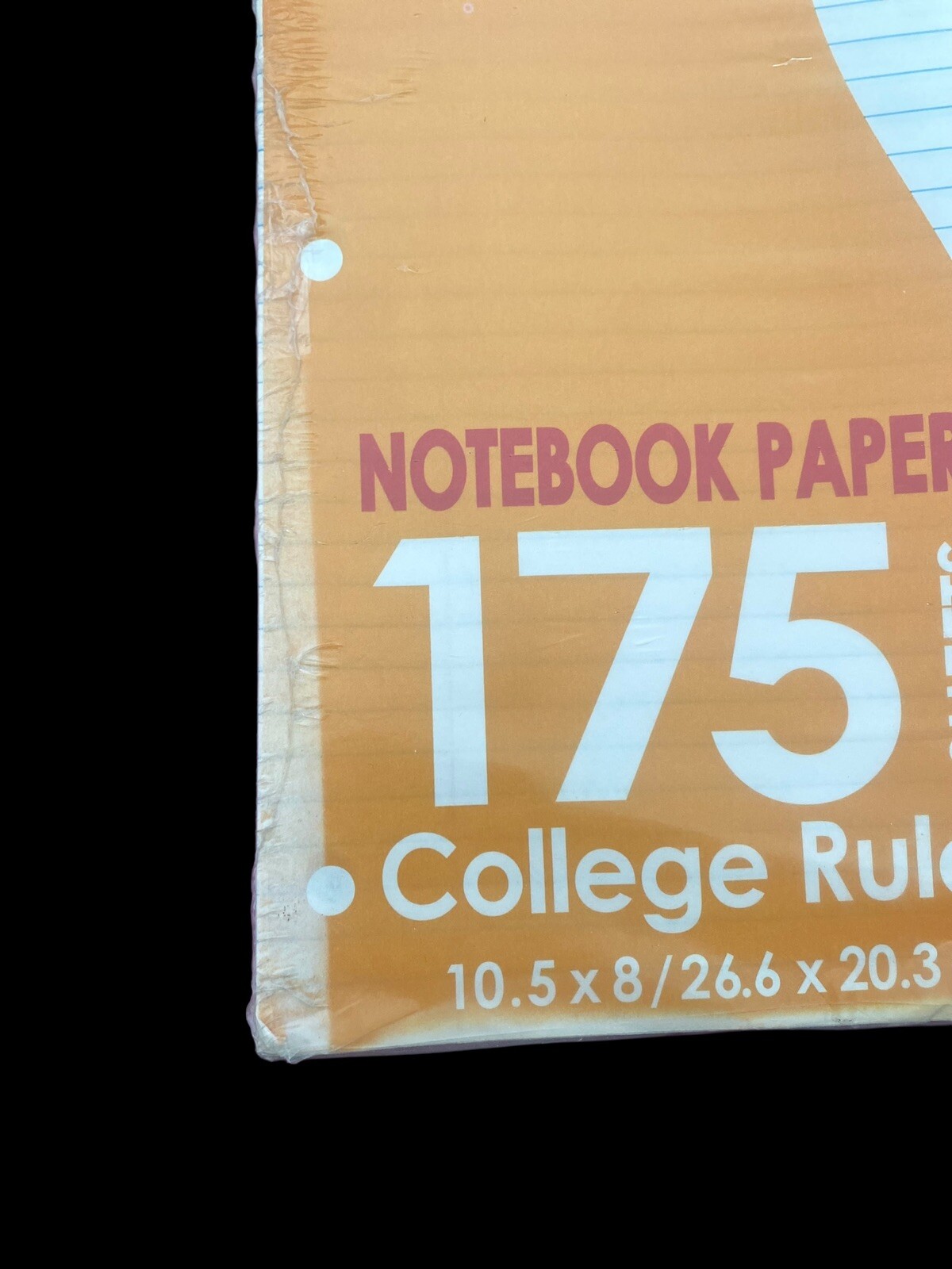 College Ruled Filler Notebook Norcom Binder Paper 175 Sheets Stationary Supplies