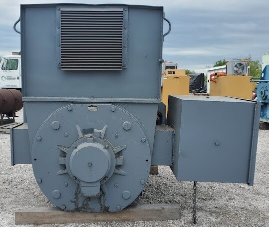 Rebuilt 600 HP 1200 RPM Toshiba 4160 Volt Frame 355 900 Electric Motor WP2