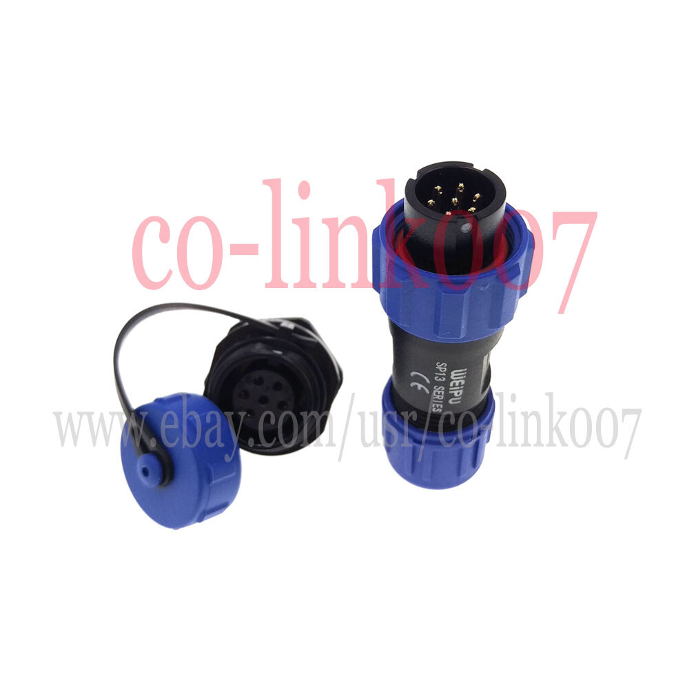 WEIPU SP13 2 3 4 5 6 7 9 pin Waterproof Connector IP68 SP1310/P2 SP1312/S2…