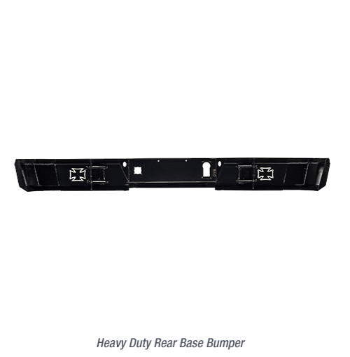 IRON CROSS HD REAR BUMPER 21-415-09-RAW FITS 2009-2014 FORD F150 & RAPTOR