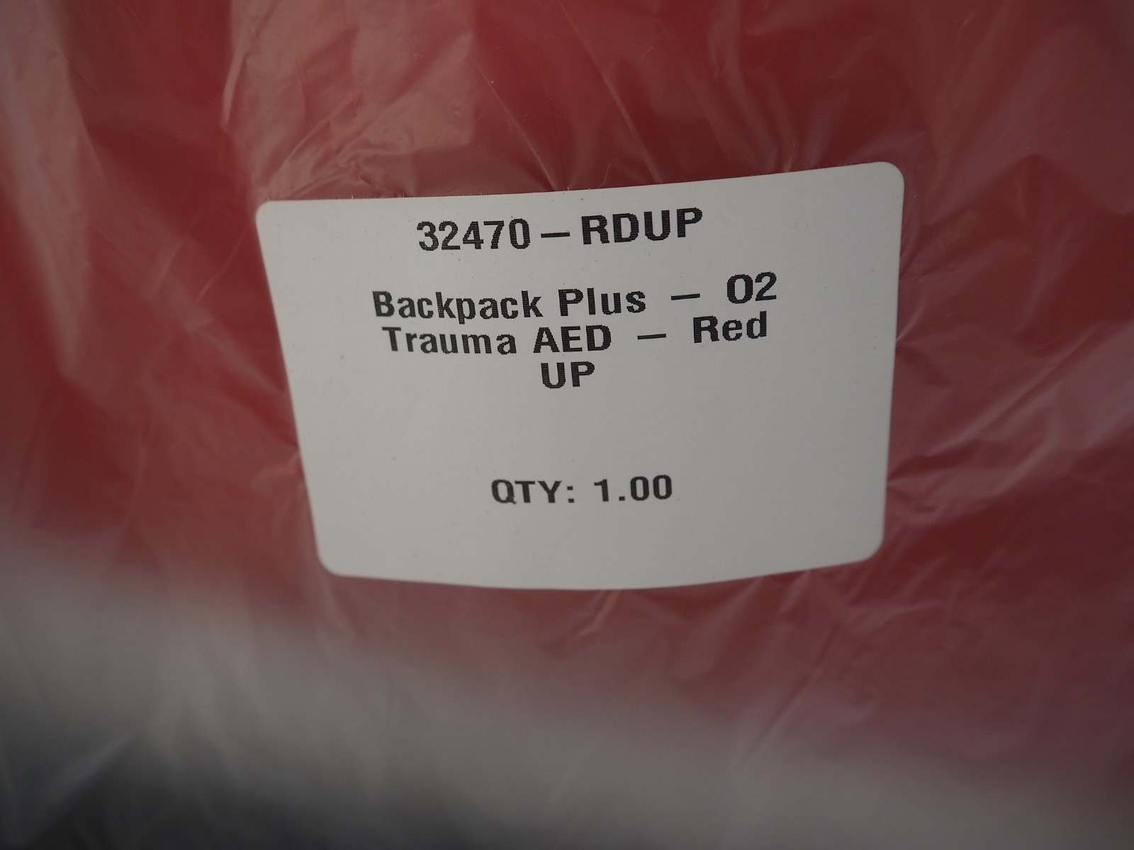 Iron Duck EMS Backpack Plus Ambulance Fire Triage Trauma O2 – 32470-RDUP – NEW