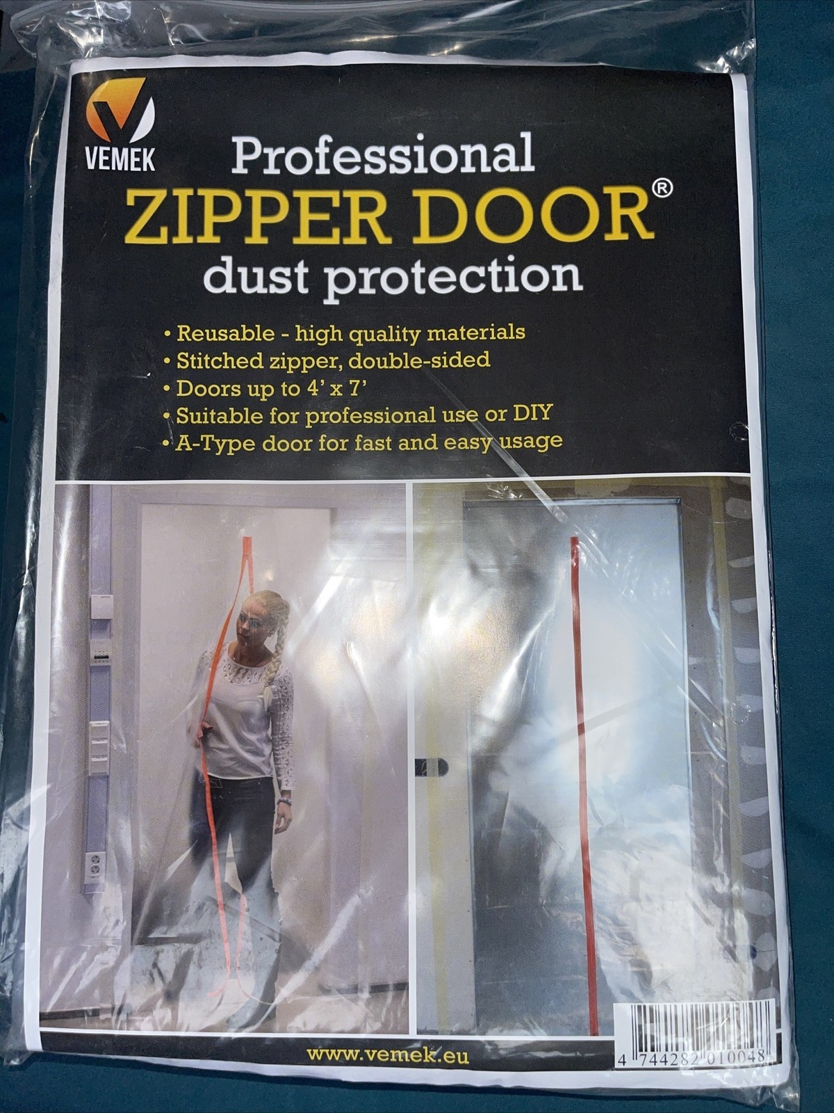 Professional Zipper Door, Dust Protection Wall, Barrier for Dust Containment