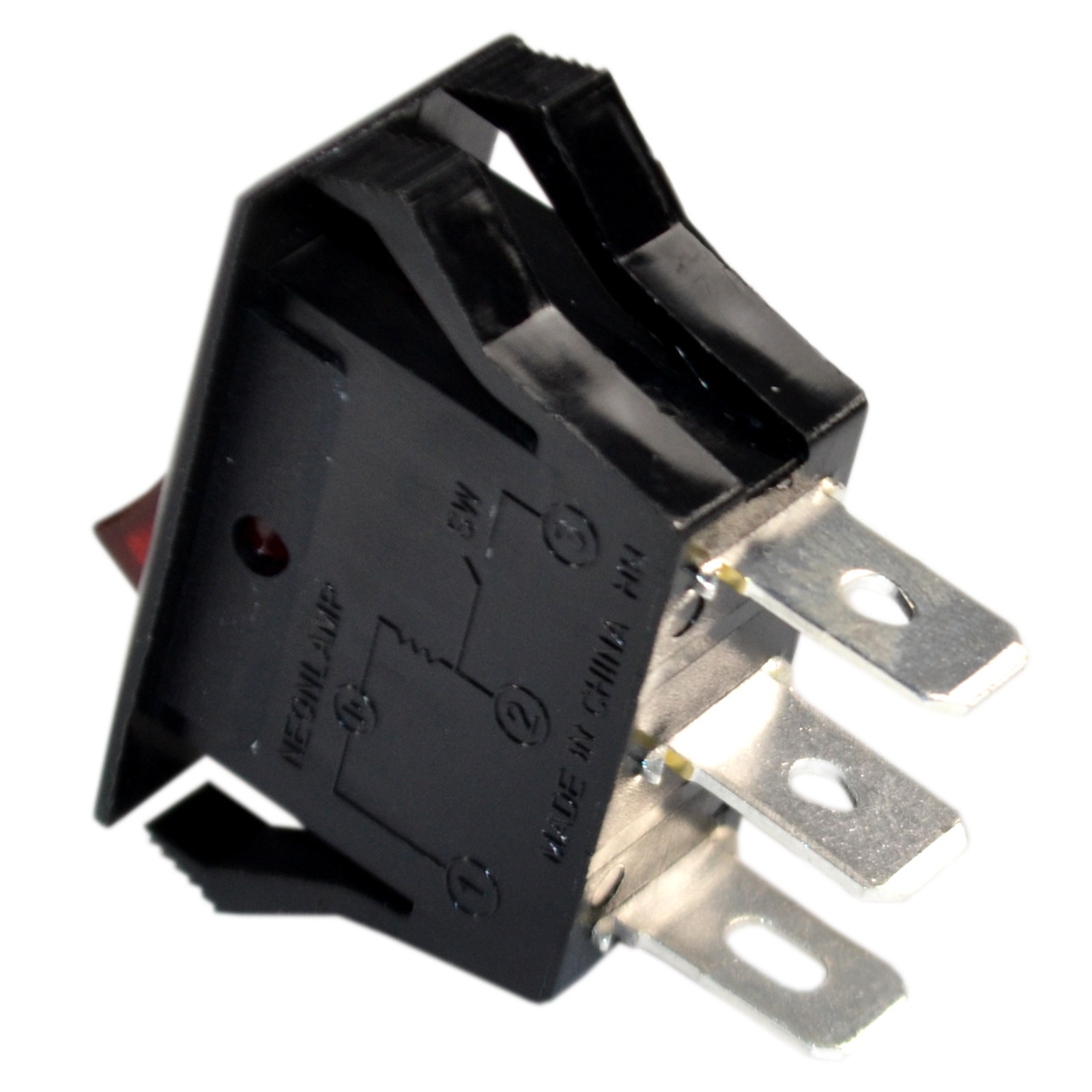 HQRP Illuminated Rocker Switch for Automotive Marine Applications Coffee Machine