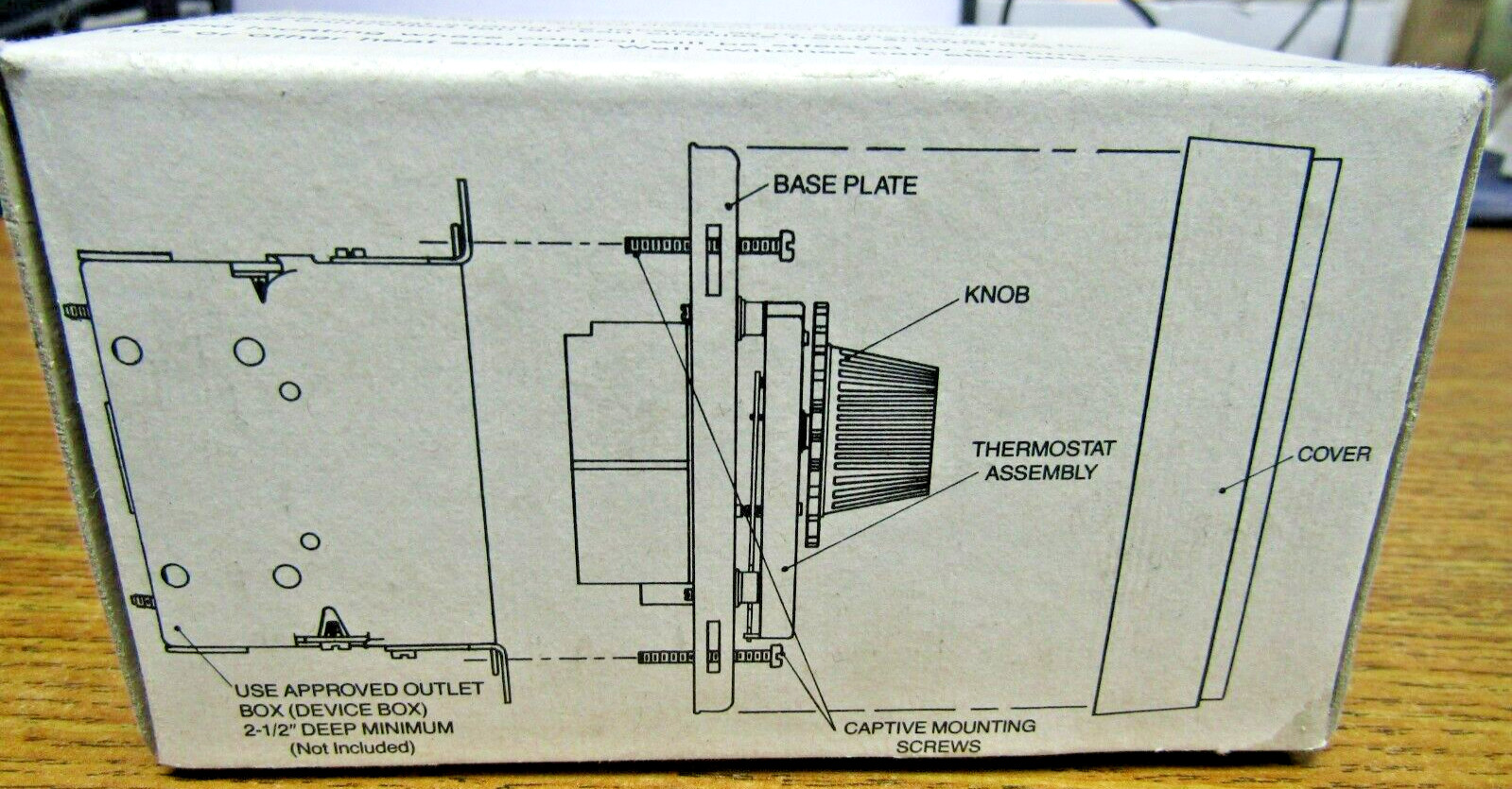 ✌NEW FEDERAL PACIFIC RELIANCE ELECTRIC LINE VOLTAGE FAN COOLING THERMOSTAT PMF-1
