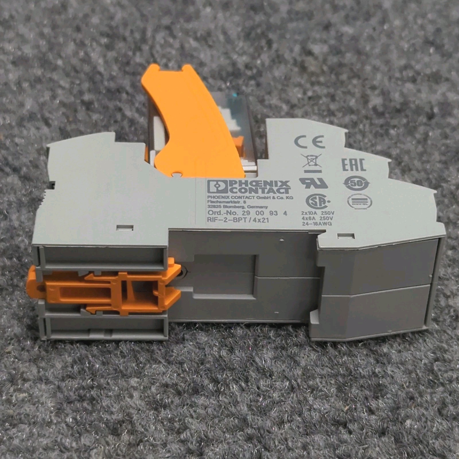 PHOENIX CONTACT 2903308 General Purpose Relay Module 4PDT 24 VDC Coil 4×21 NEW