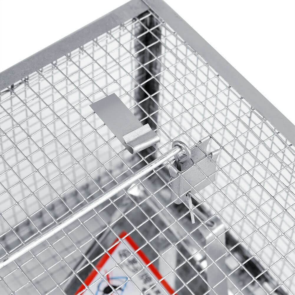 THE PERFECT PART USA Mouse Trap Rat Rodent Live Catch Cage, Gray