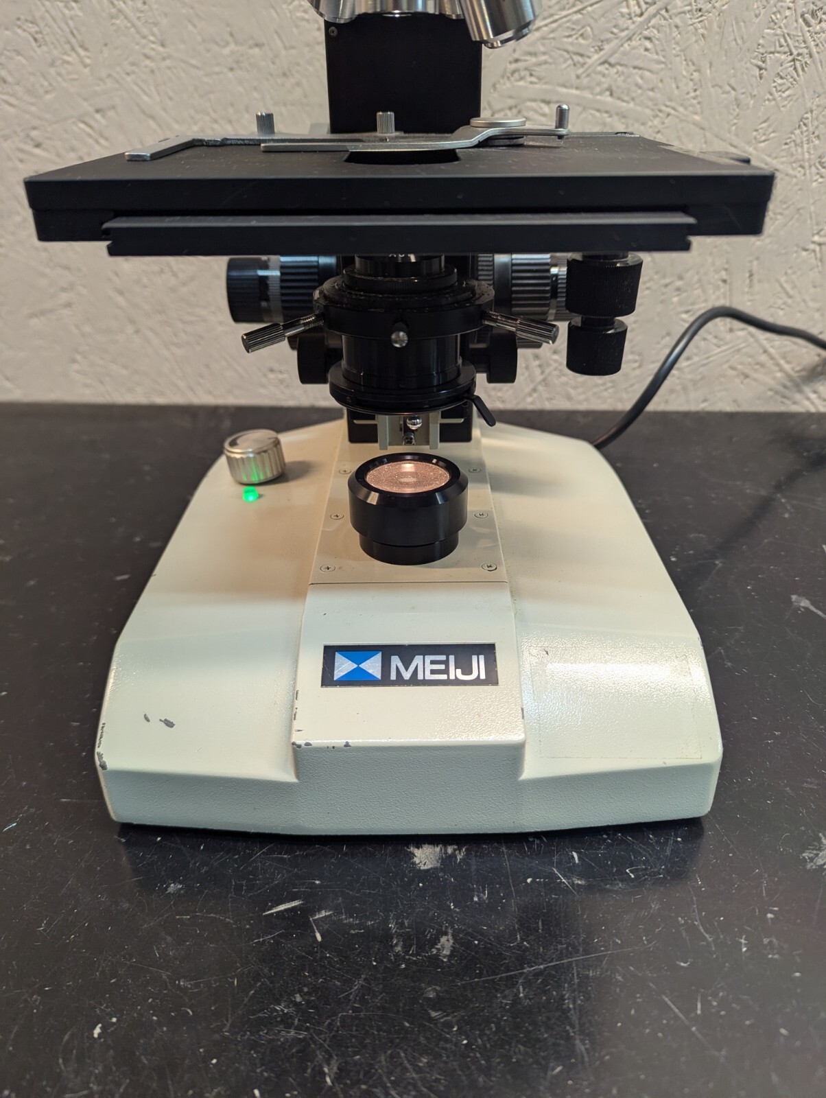 Meiji ML5000 Binocular Compound Microscope & Objectives SMPlan 4x 10x 40x 100x