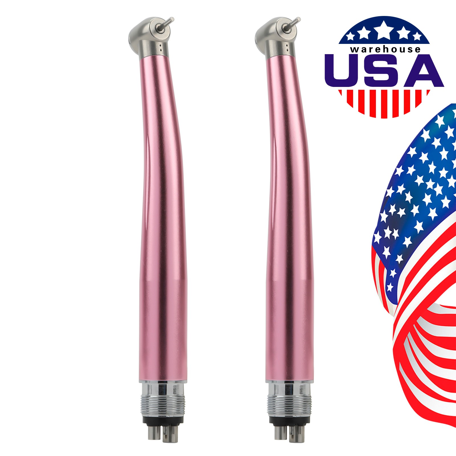 US NSK Dental High Speed Handpiece Air Turbine Anti-retraction 4 Hole Colorful