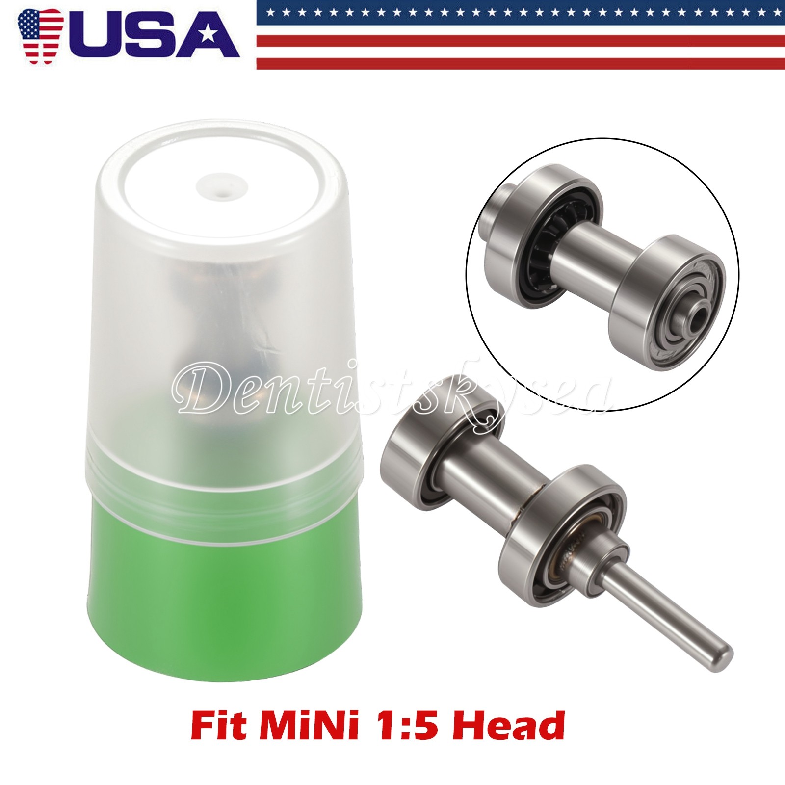 Dental Cartridge Rotor Autochuck For Mini Head 1:5 Low Speed Handpiece Y