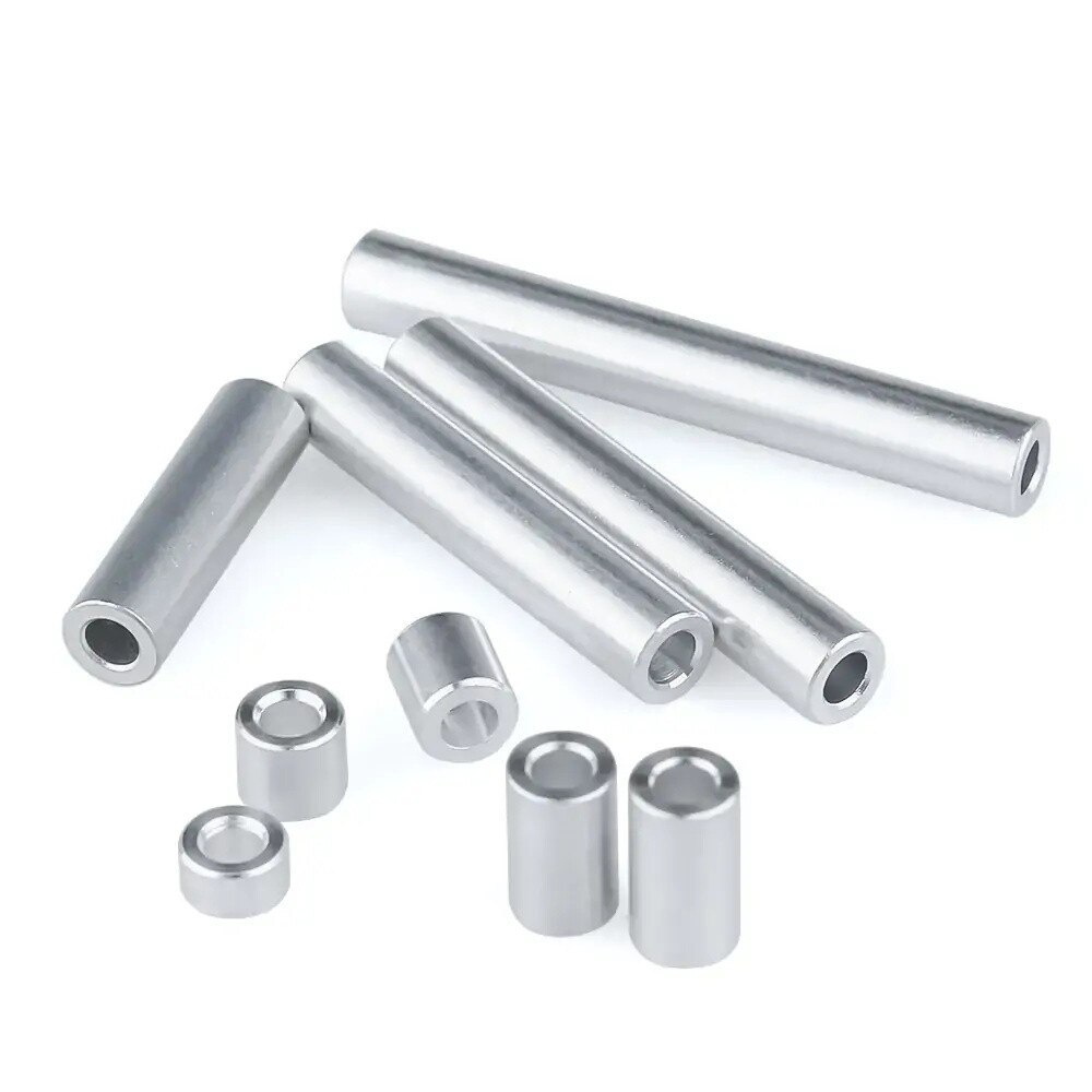 20pcs/lot M3/M4/M5/M6/M8 Aluminum Round Spacers Flat Washer Standoff Spacer