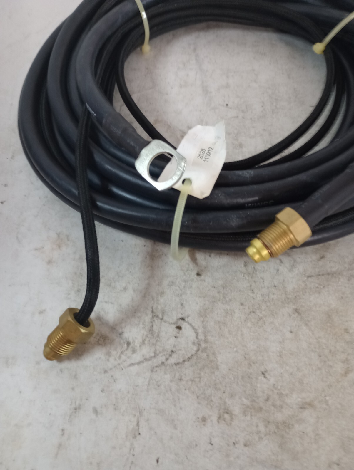 Weld Craft 46V30-2 Power Cable,Rubber,2Pc,25 Ft (7.6M)