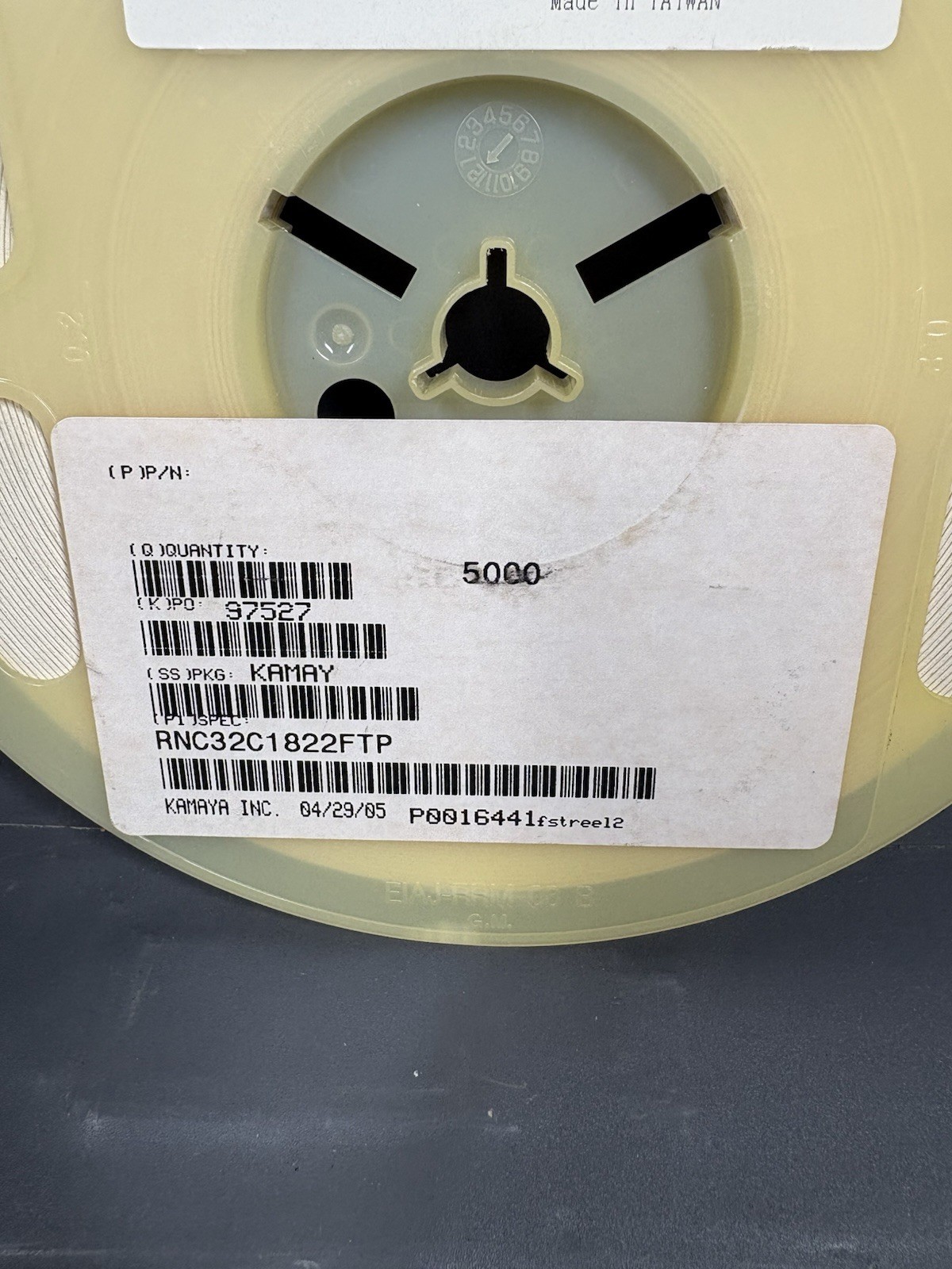 5000pcs Kamaya RNC32C1822FTP 18.2K Ohm 1% 1206 SMD Chip Resistors TCR50 Tape Ree