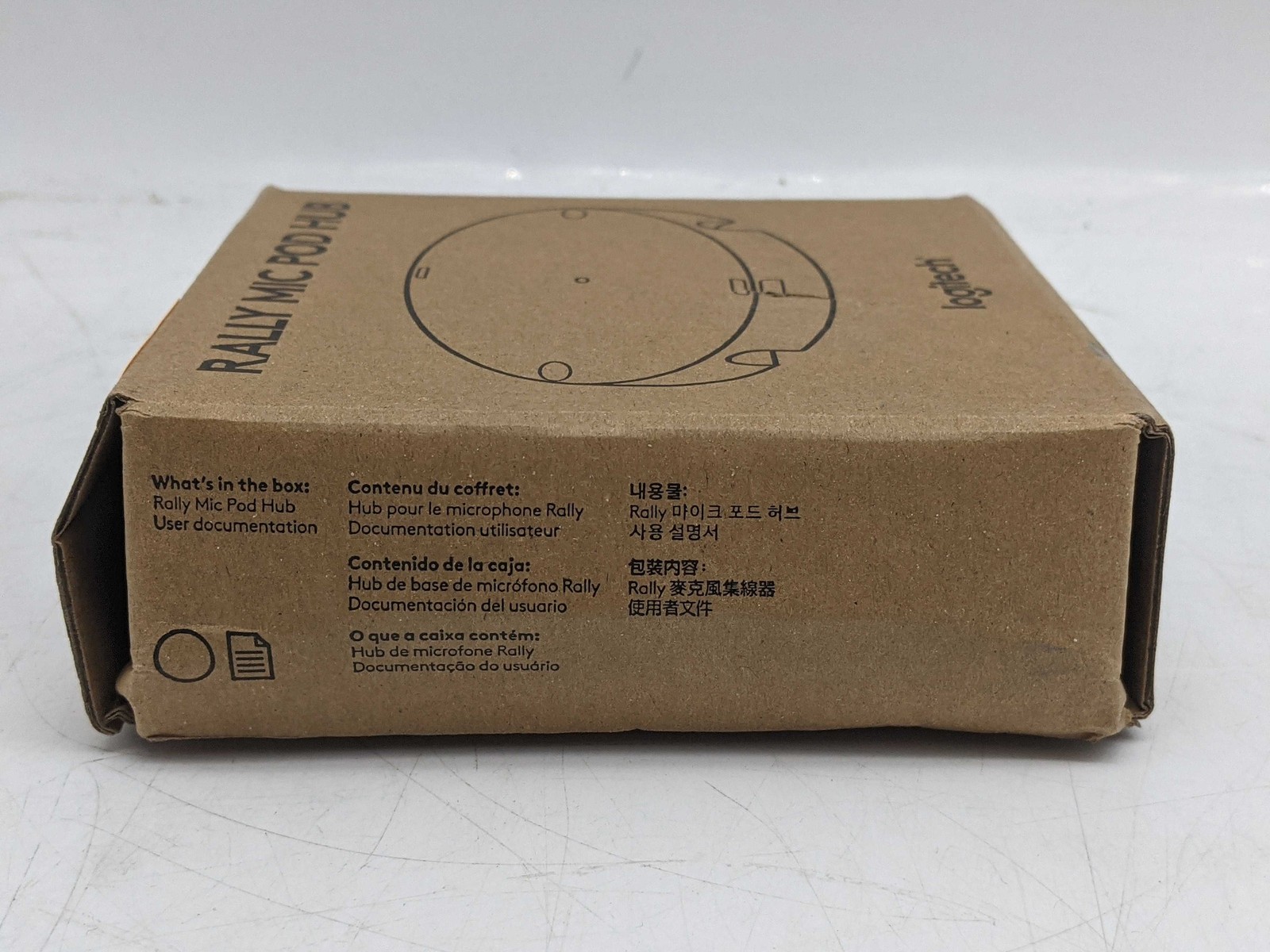 Logitech Rally Mic Pod Hub 939-001647
