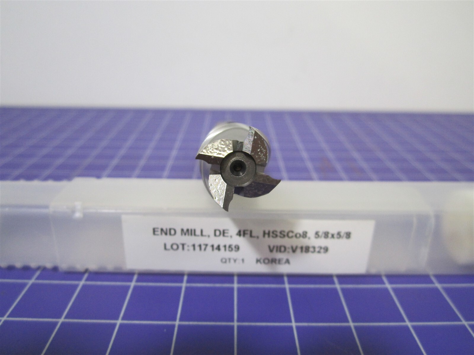Value Collection (27714) 5/8″ Square Double End Mill 4F 1-3/8″ LOC HSSCo8