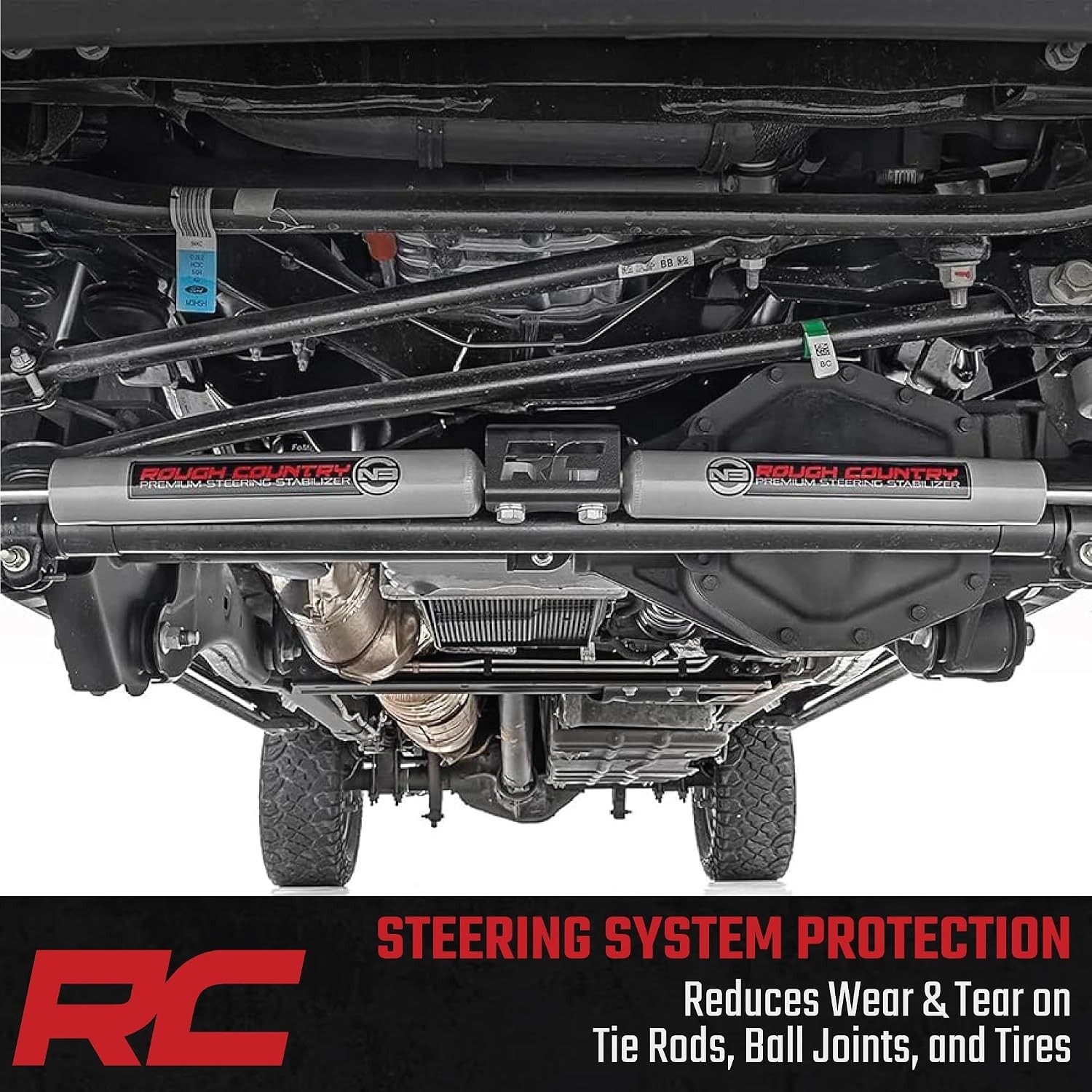 Country N3 Dual Steering Stabilizer for 07-18 Jeep Wrangler JK – 8734930