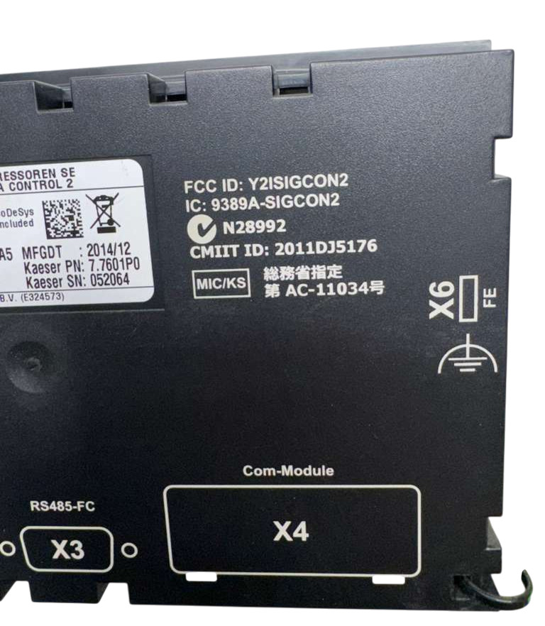 Kaeser Kompressoren SC2MCS Sigma Control 2, 7.7601P0, 6309.1001.7306