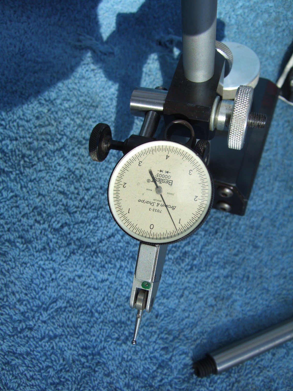 HERMANN SCHMID USED SURFACE GAGE MG-1 CLEAN INSPECTION TOOL GRINDER W/599-7033-3