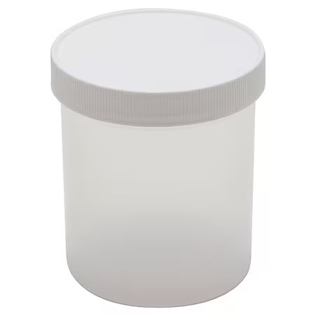 Dynalon 421155 Wide-Mouth Jars, Poly, 16Oz, Pk10