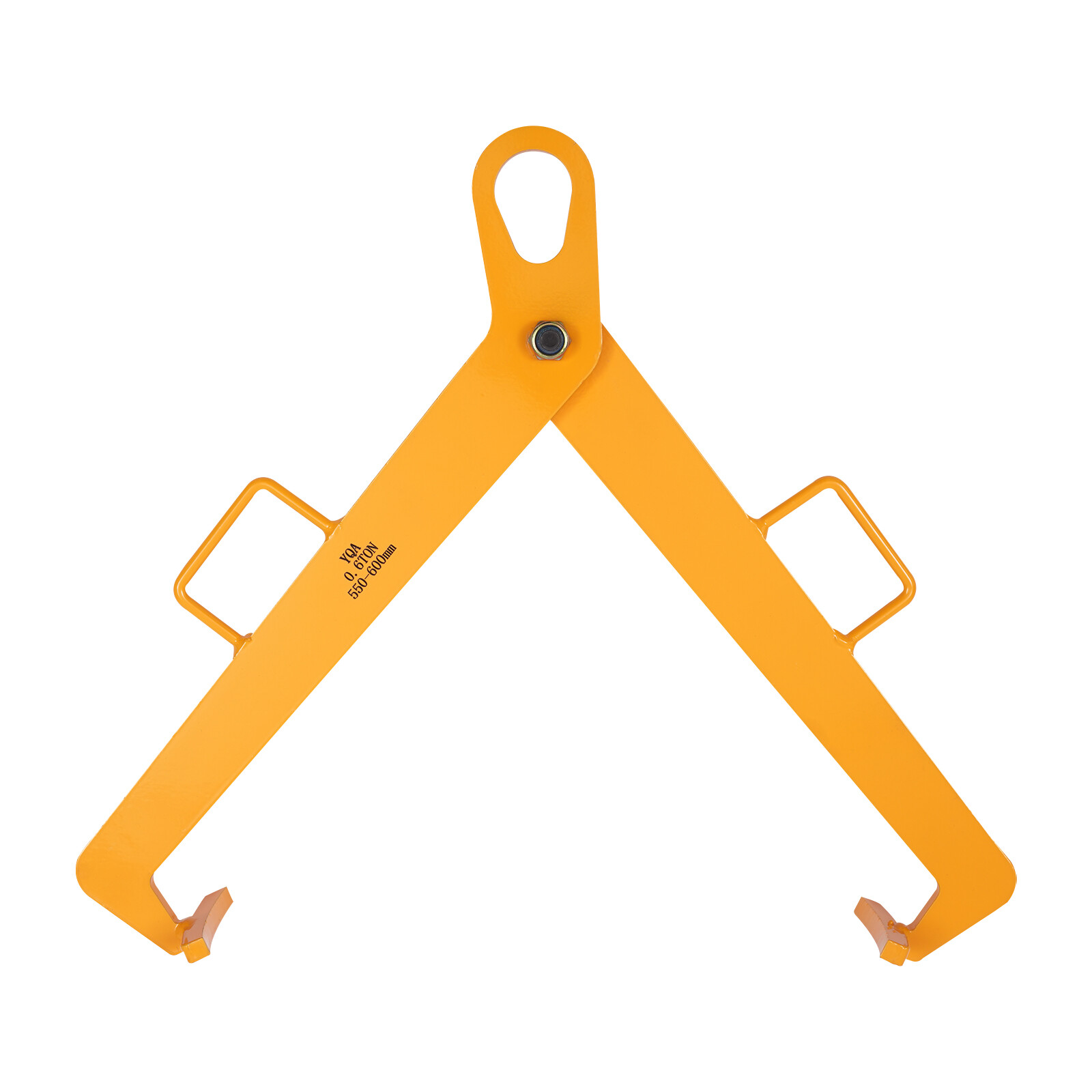 YQA Vertical Drum Lifting Plier Clamp 0.6T 1322Lbs For 55-60Cm Drums