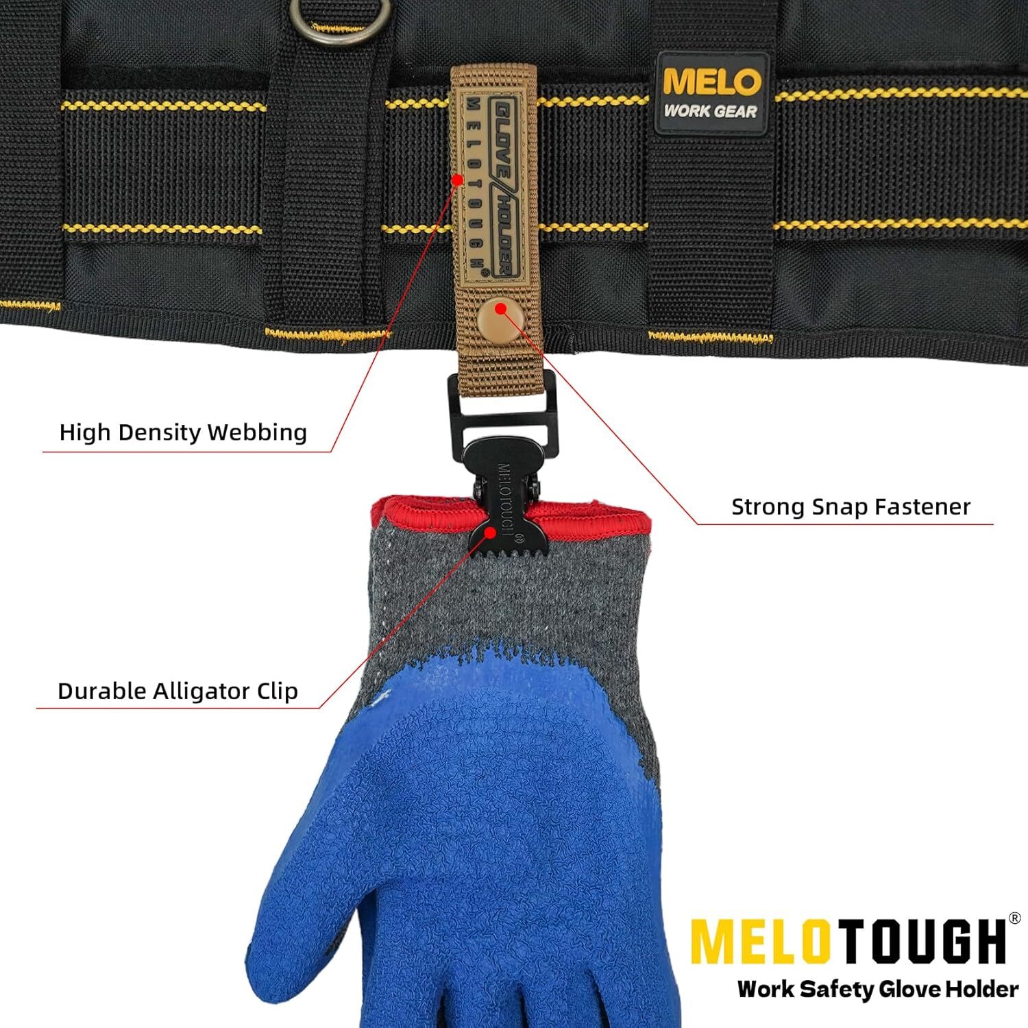 Glove Clip Glove Holder Clip for Work Holder Glove Belt Clip Holder