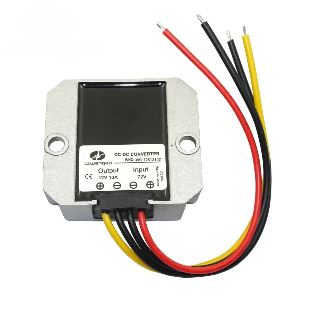DC 72V 60V 48V Step Down 12V 10A 120W Voltage Regulator Buck Converter Reducer